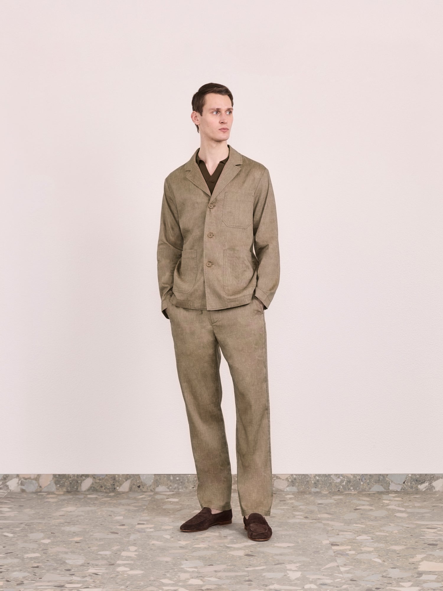 LIMA LINEN-WOOL BLAZER