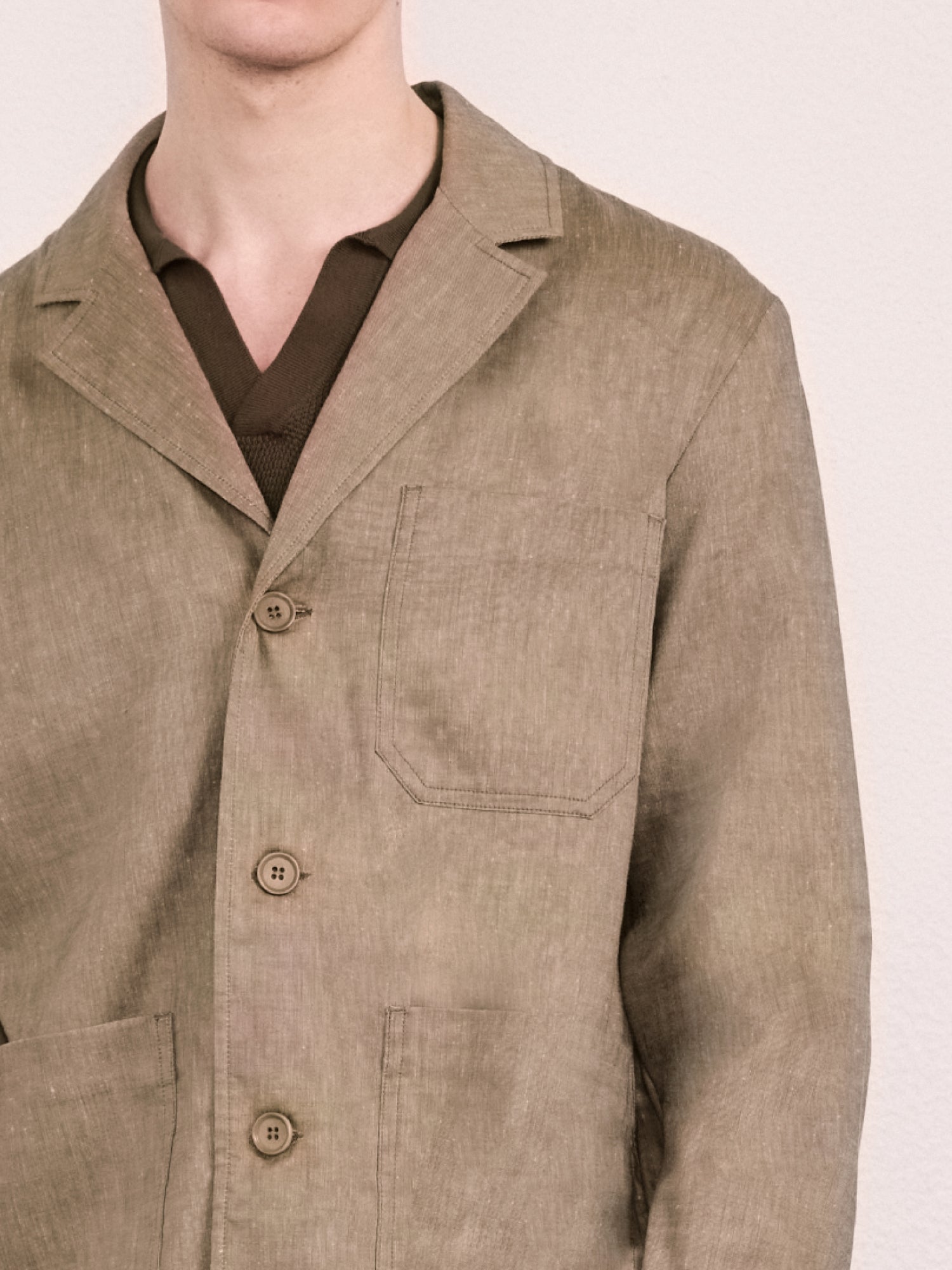 LIMA LINEN-WOOL BLAZER