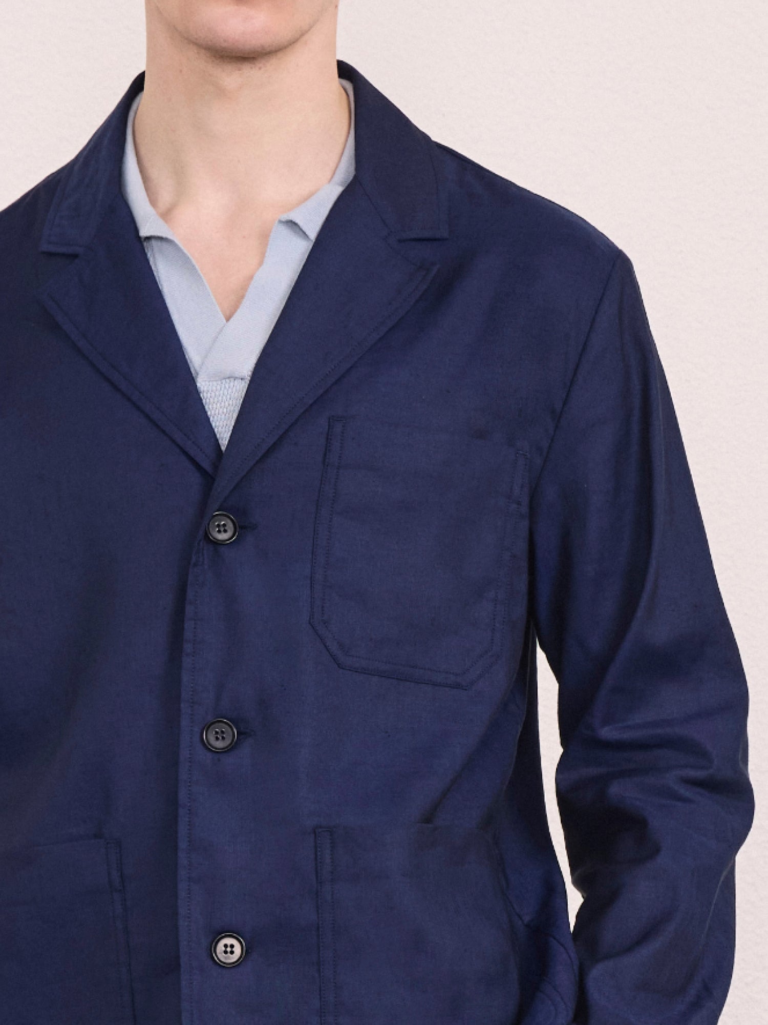 LIMA LINEN-WOOL BLAZER