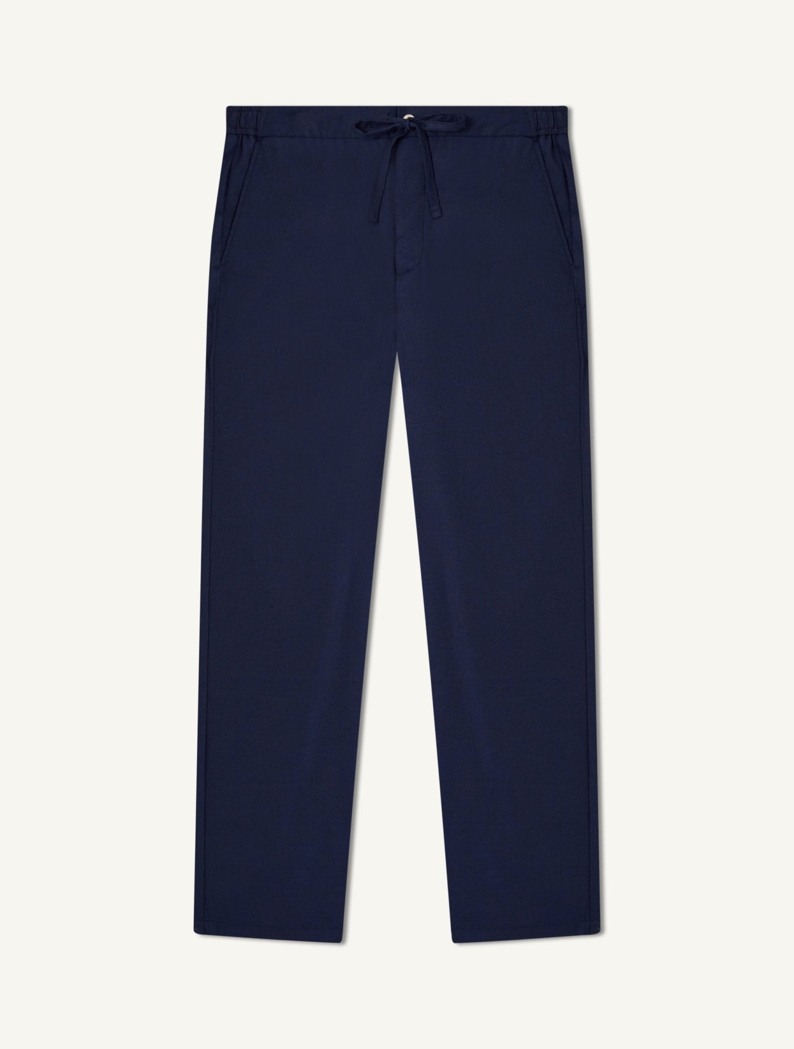 MENDES LINEN-WOOL TROUSERS