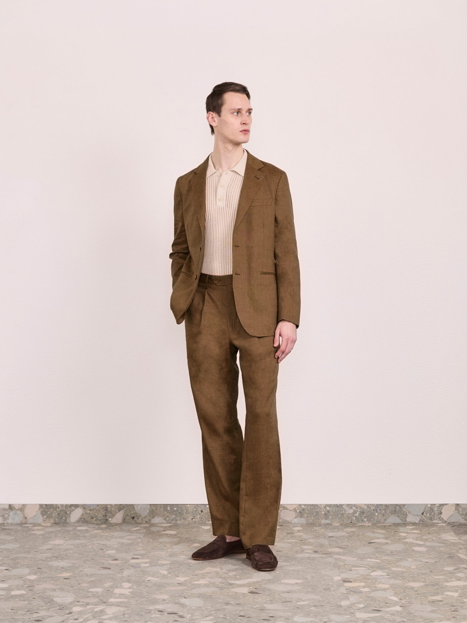 PAULO LINEN-WOOL BLAZER