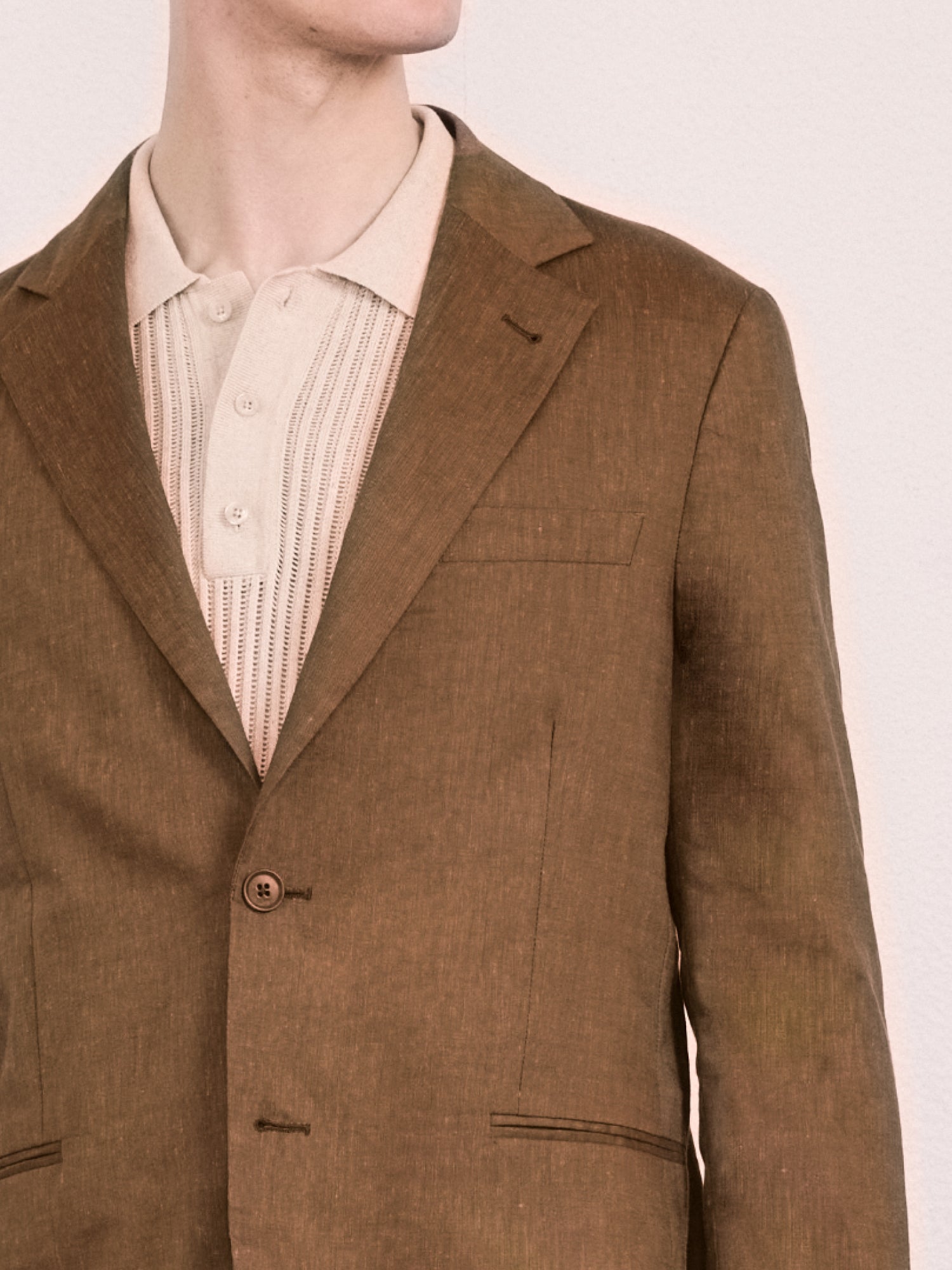 PAULO LINEN-WOOL BLAZER