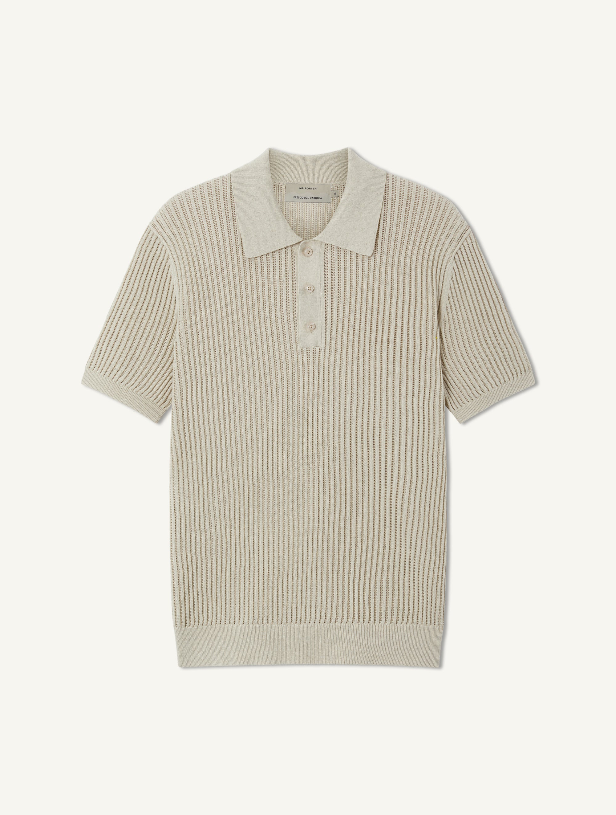 VIDAL COTTON-LINEN POLO