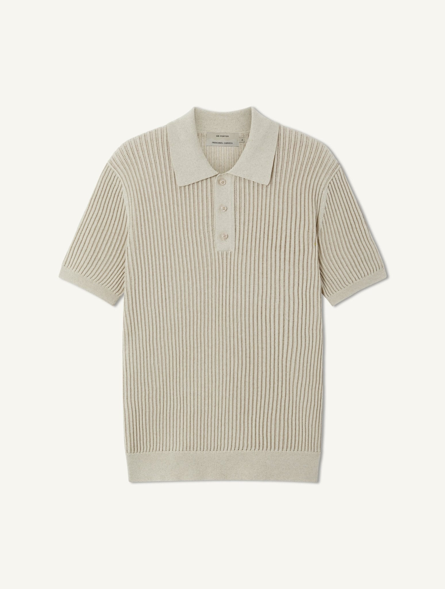 VIDAL COTTON-LINEN POLO