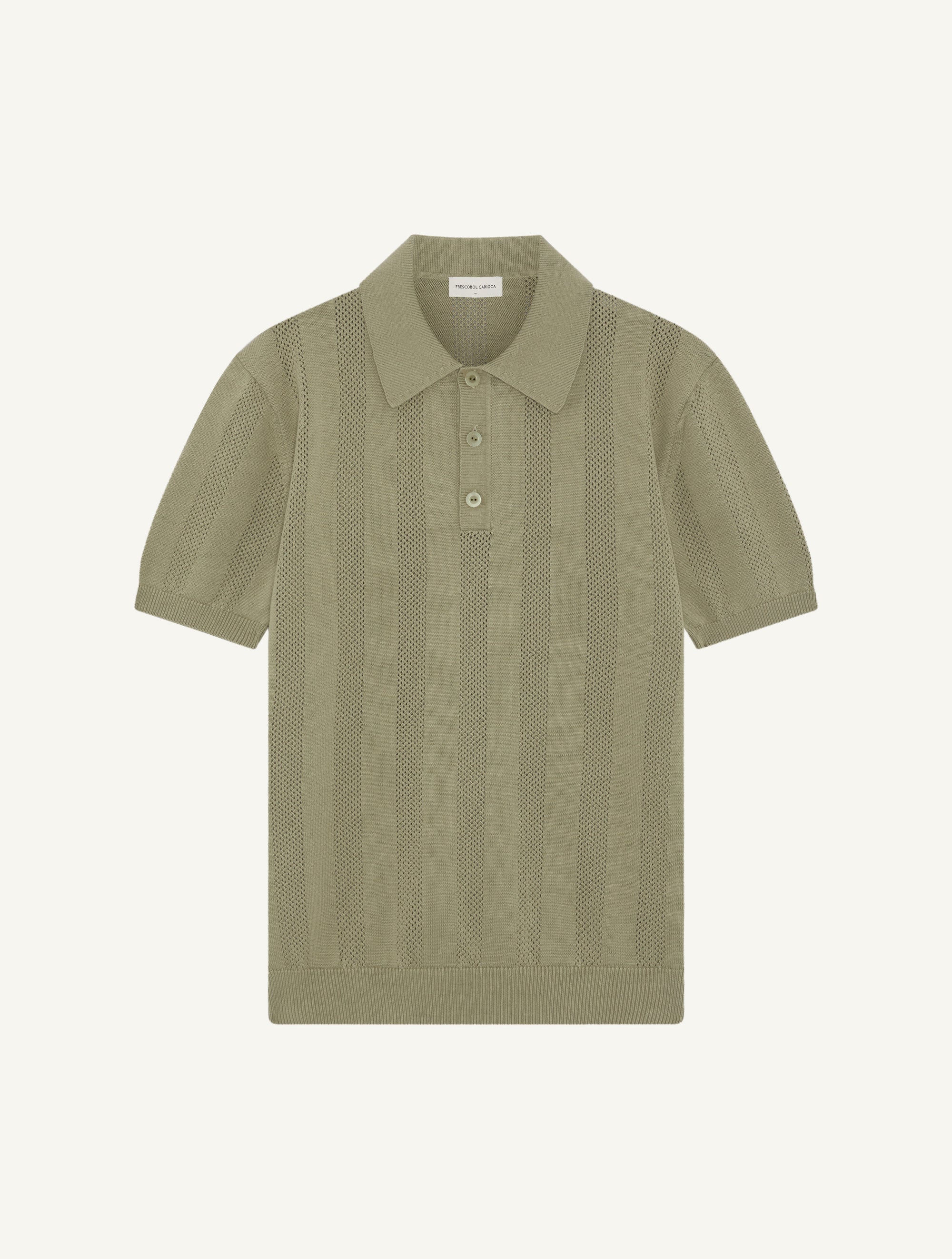 VIDAL COTTON JACQUARD POLO