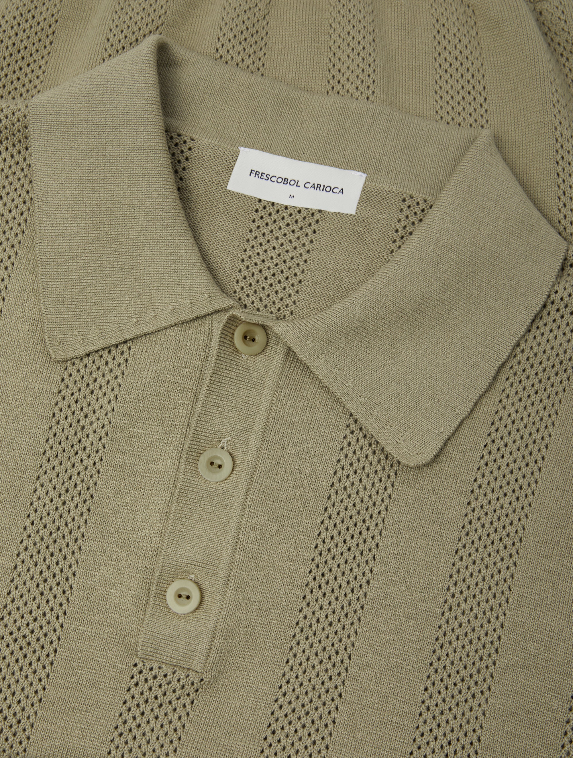 VIDAL COTTON JACQUARD POLO