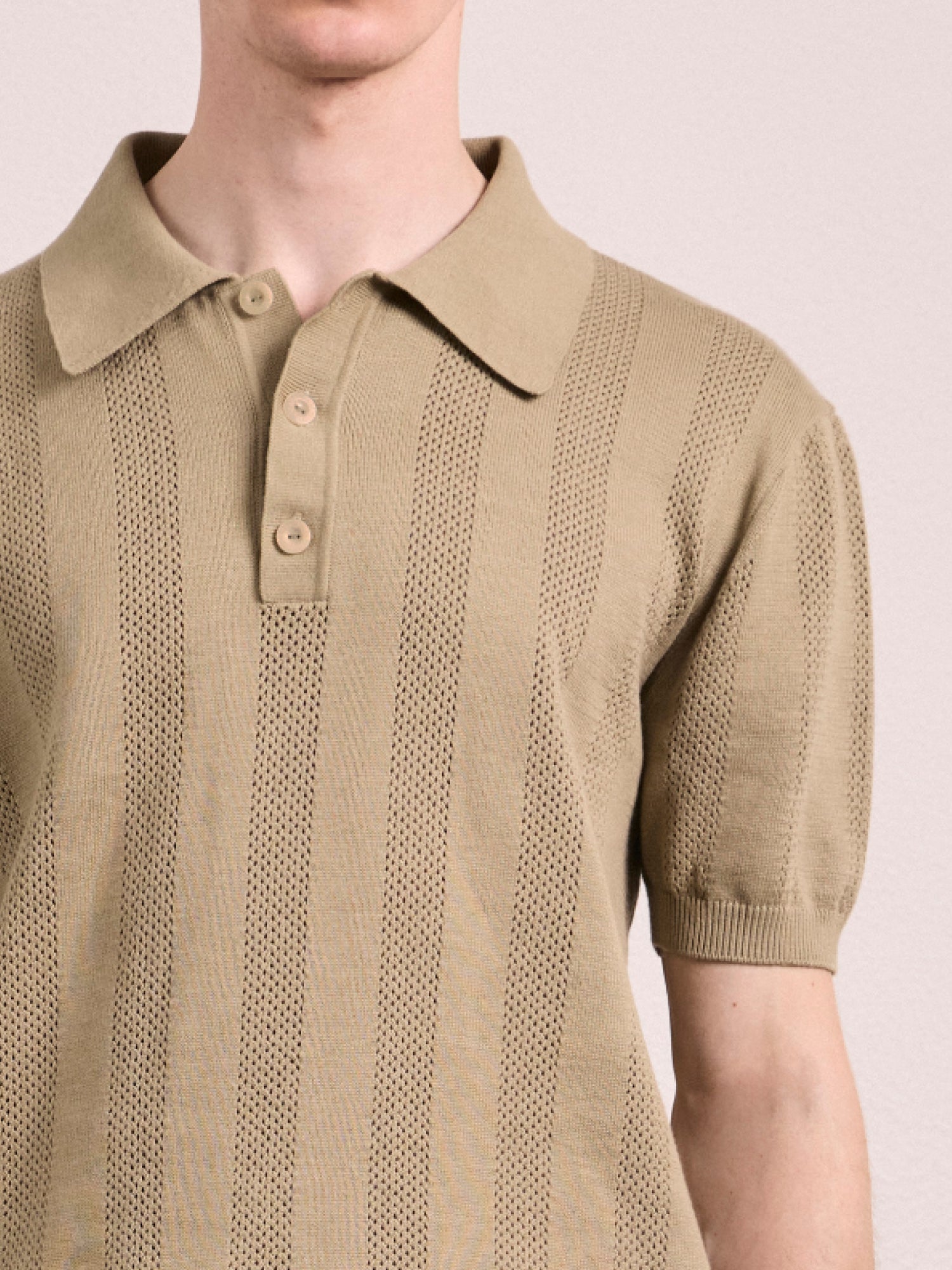 VIDAL COTTON JACQUARD POLO