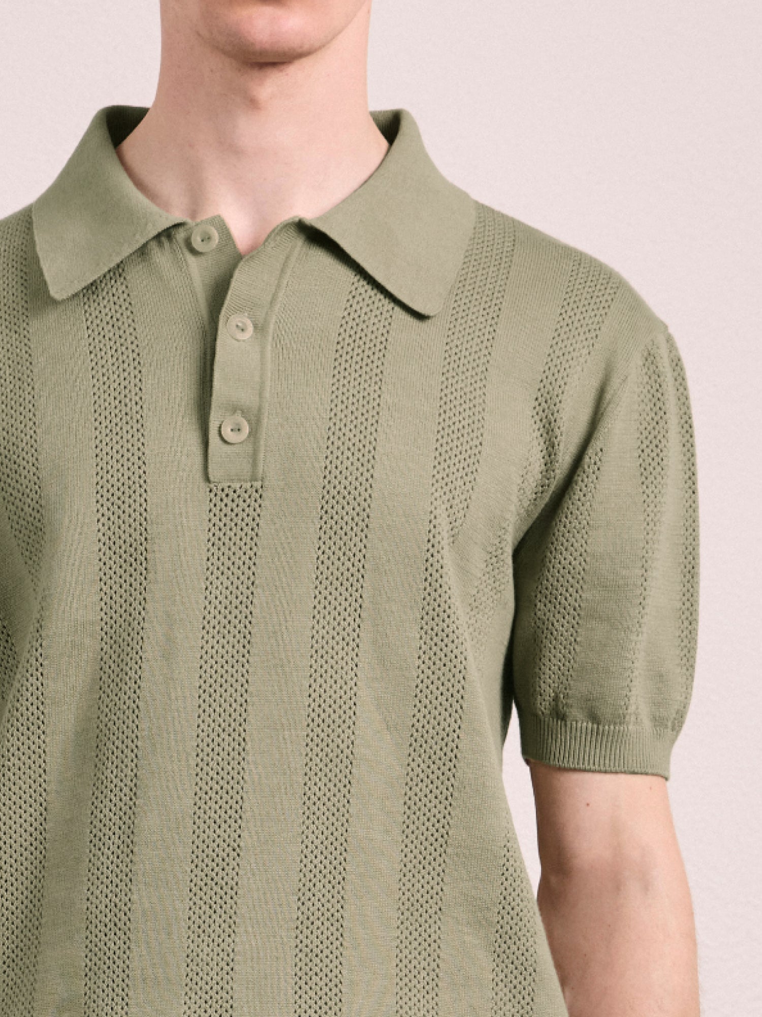 VIDAL COTTON JACQUARD POLO