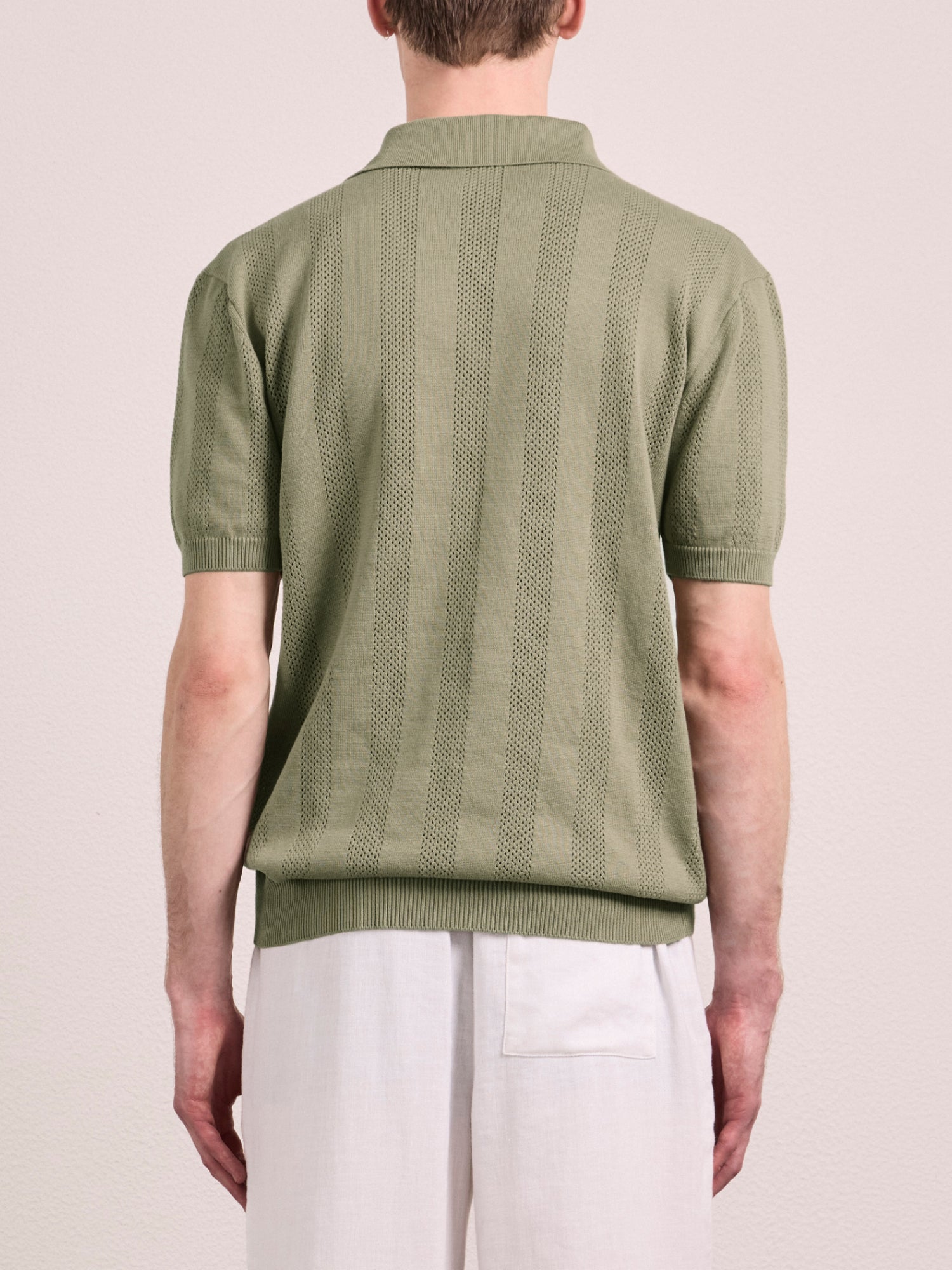 VIDAL COTTON JACQUARD POLO