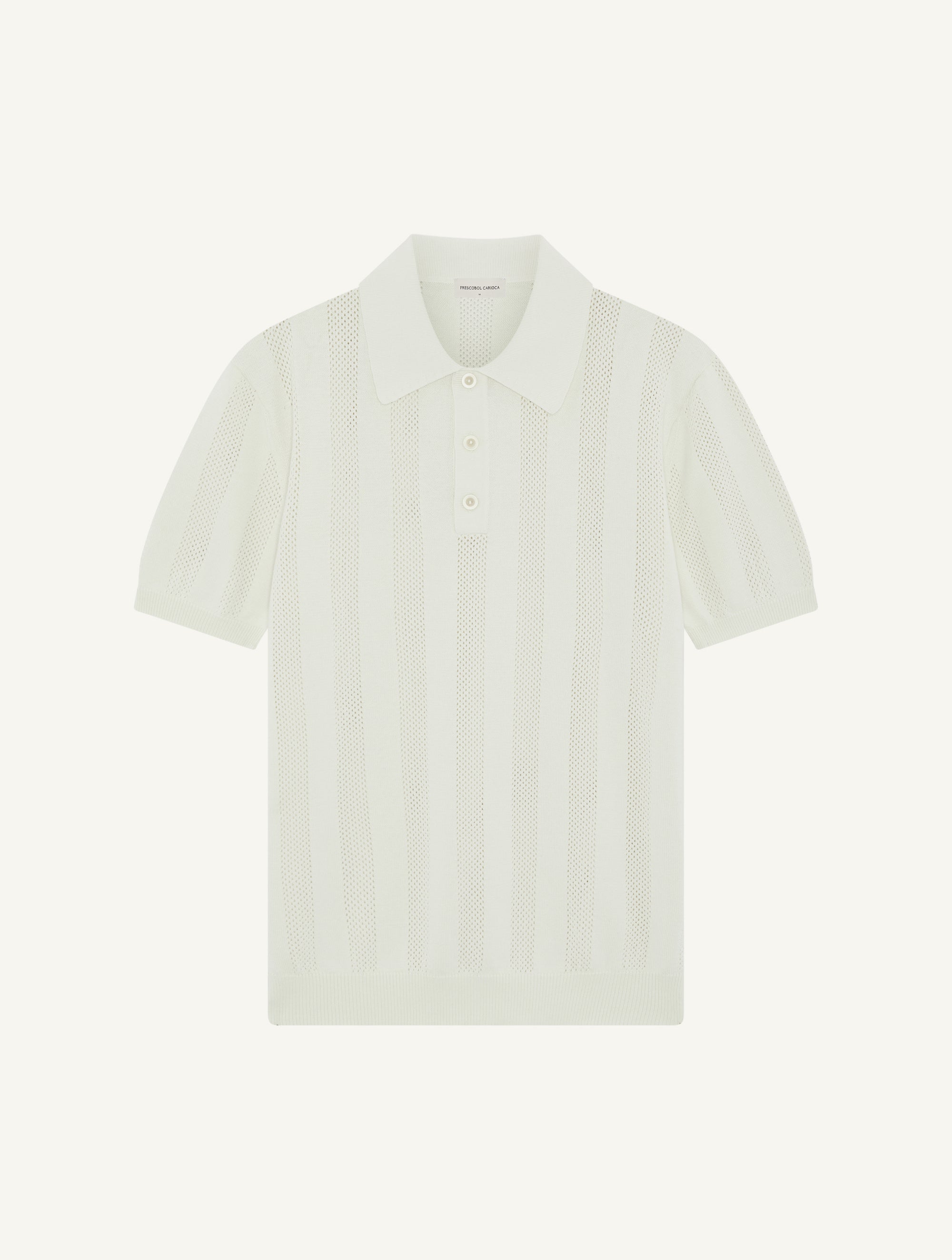 VIDAL COTTON JACQUARD POLO