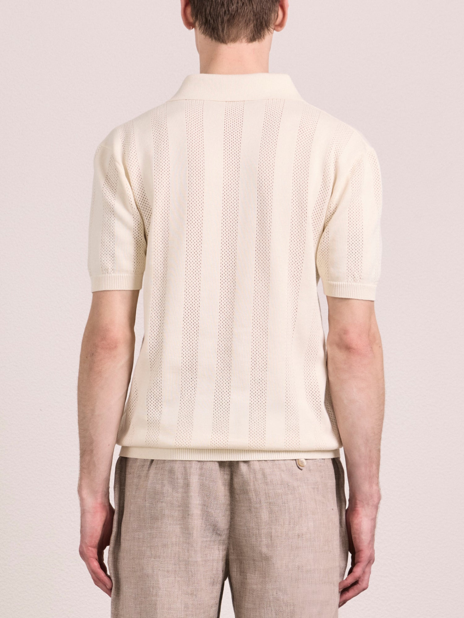 VIDAL COTTON JACQUARD POLO