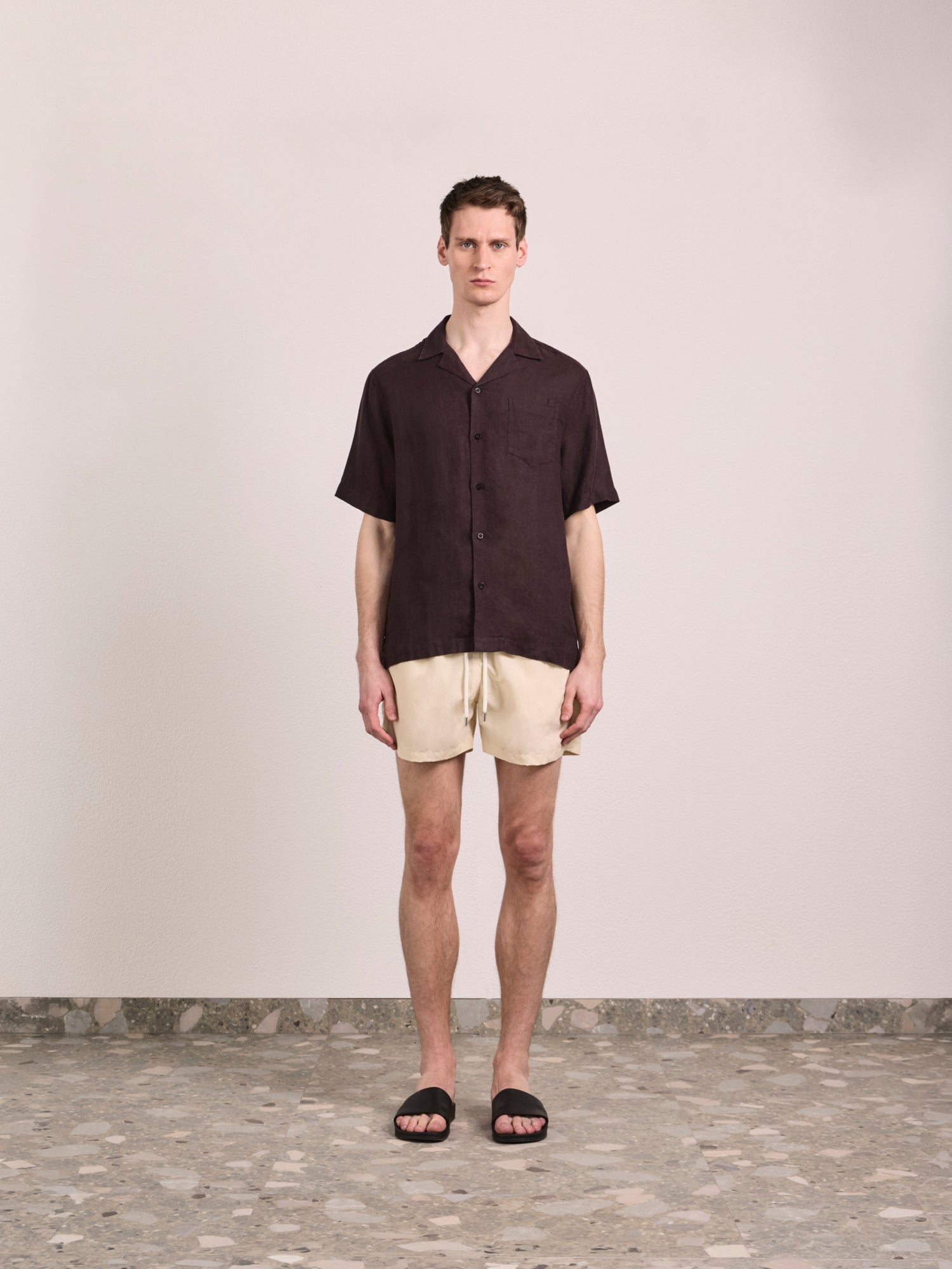 RIO SPORT LINEN-BLEND SWIM