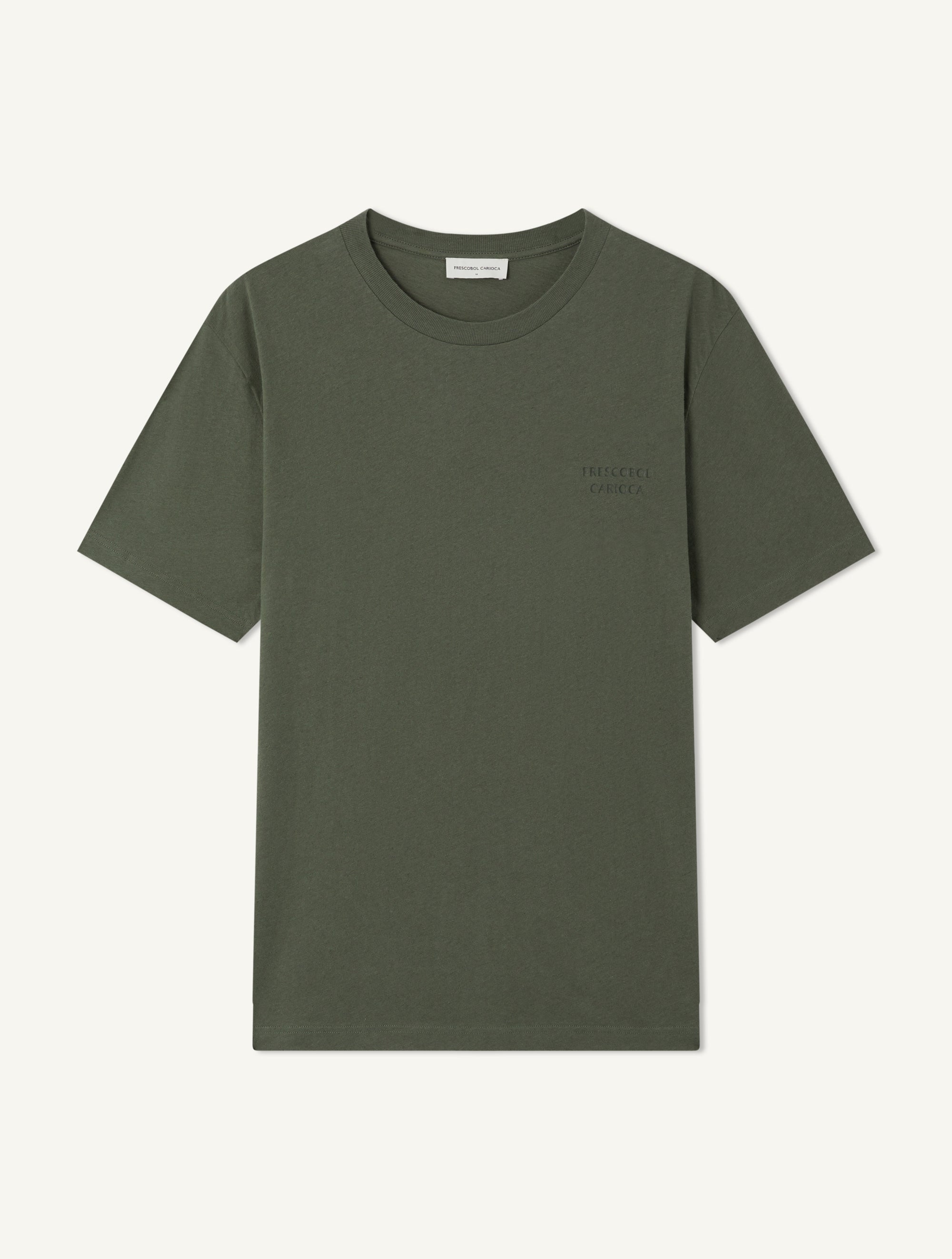 DINIS COTTON-LINEN T-SHIRT
