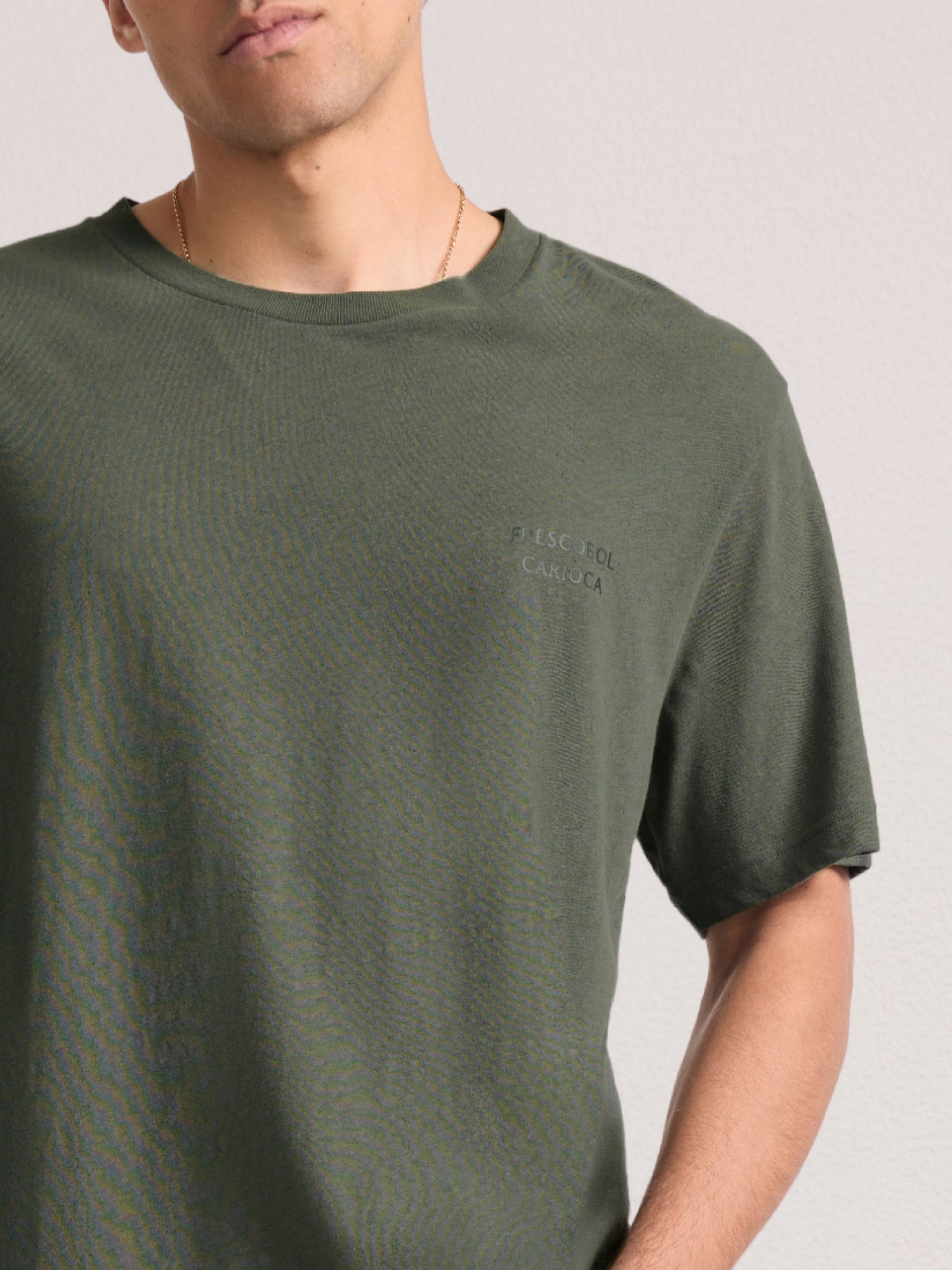 DINIS COTTON-LINEN T-SHIRT