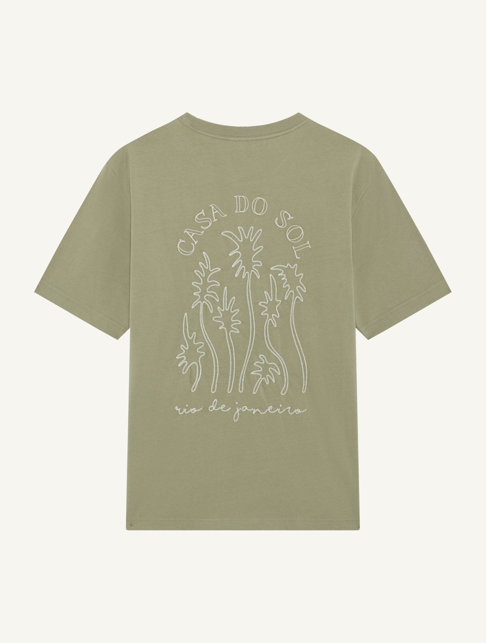 DINIS EMBROIDERED T-SHIRT - Frescobol Carioca