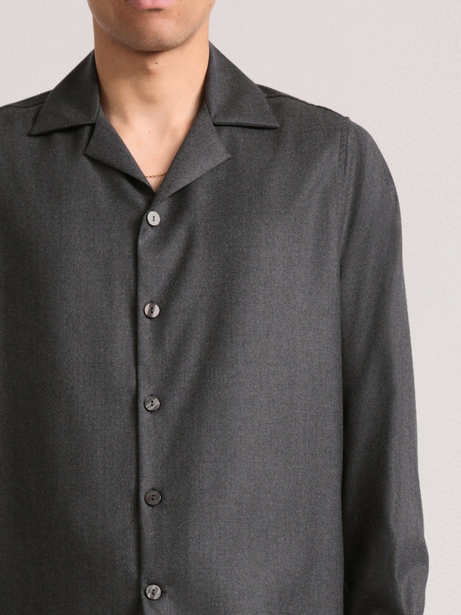 SAFRA WOOL SHIRT