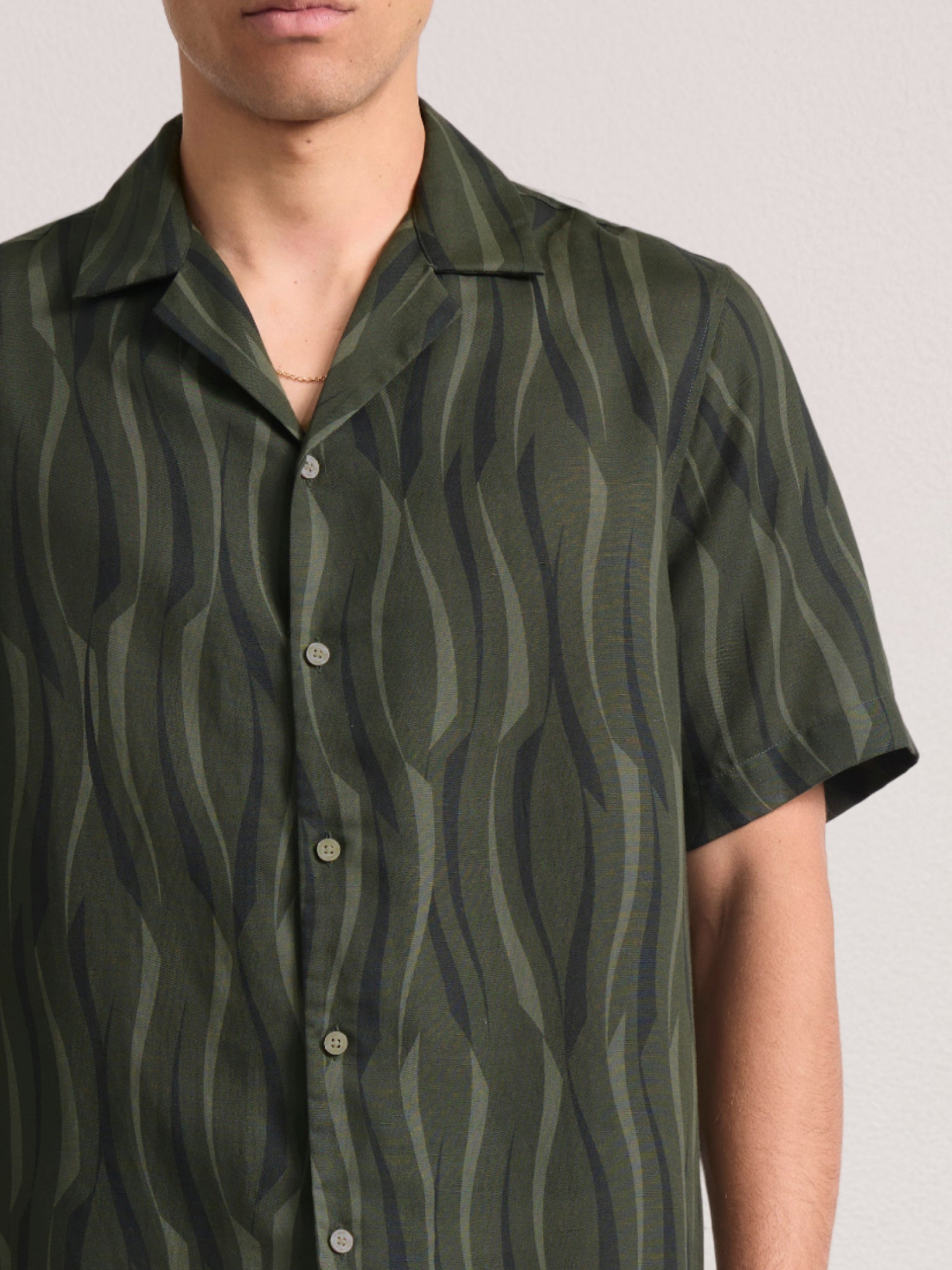ROBERTO LINEN-BLEND SHIRT