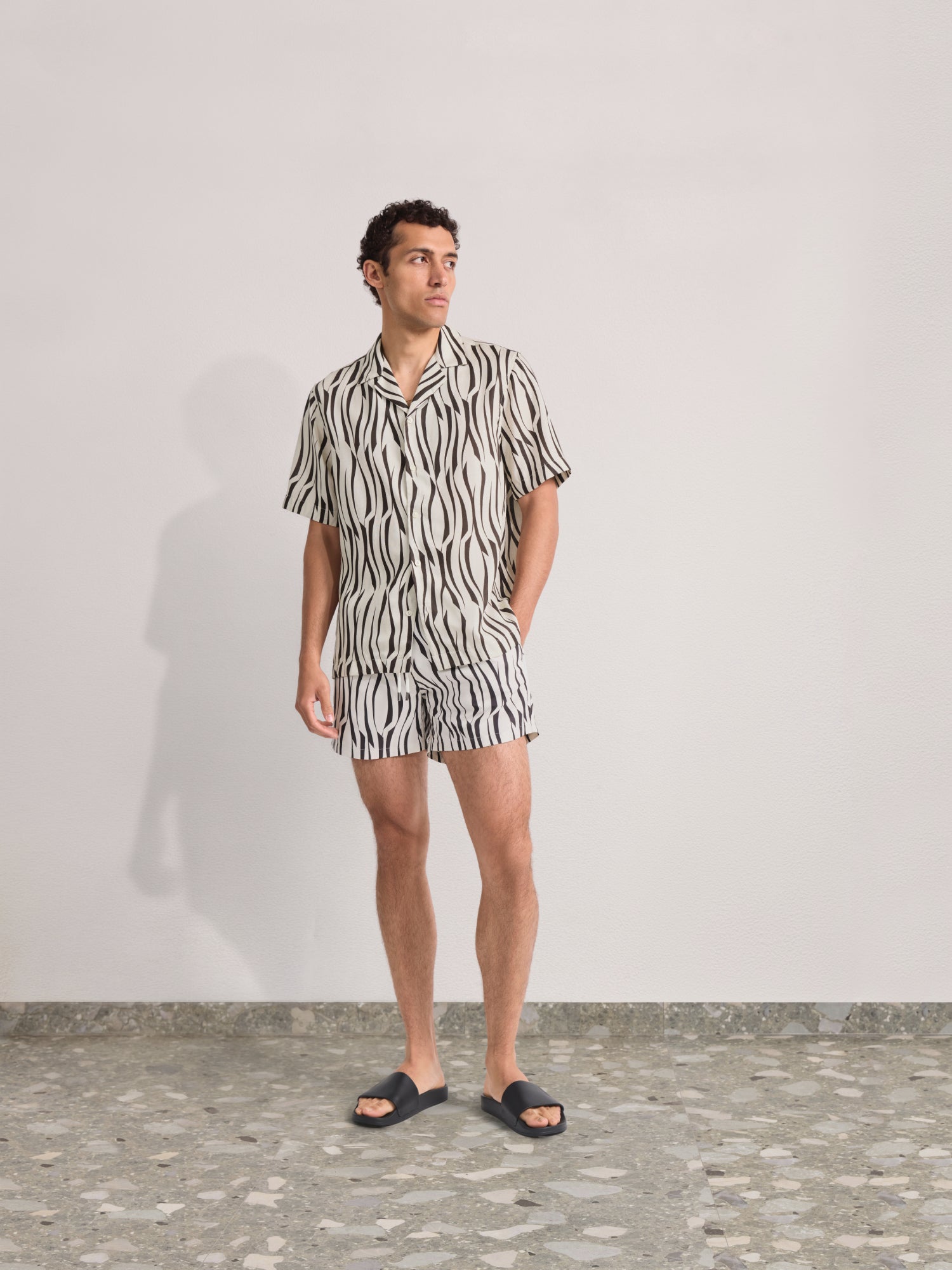 ROBERTO LINEN-BLEND SHIRT