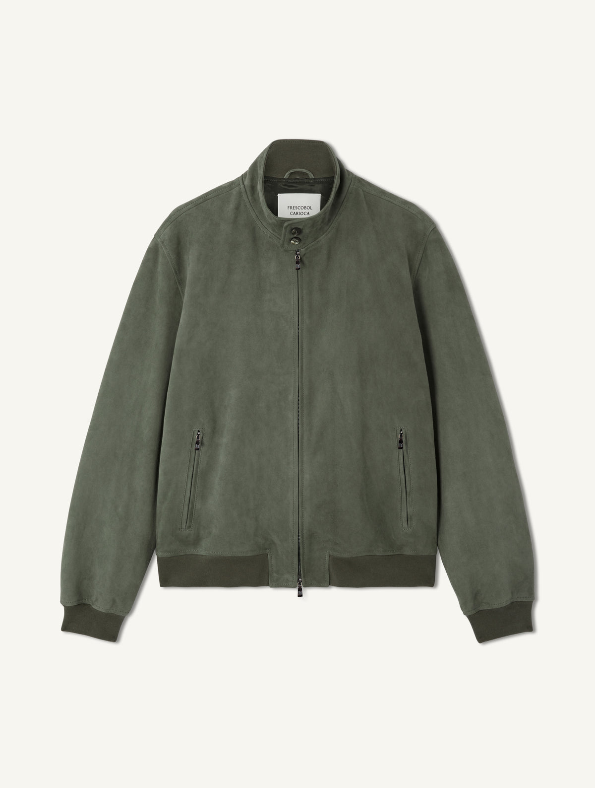 CANELA SUEDE BOMBER JACKET