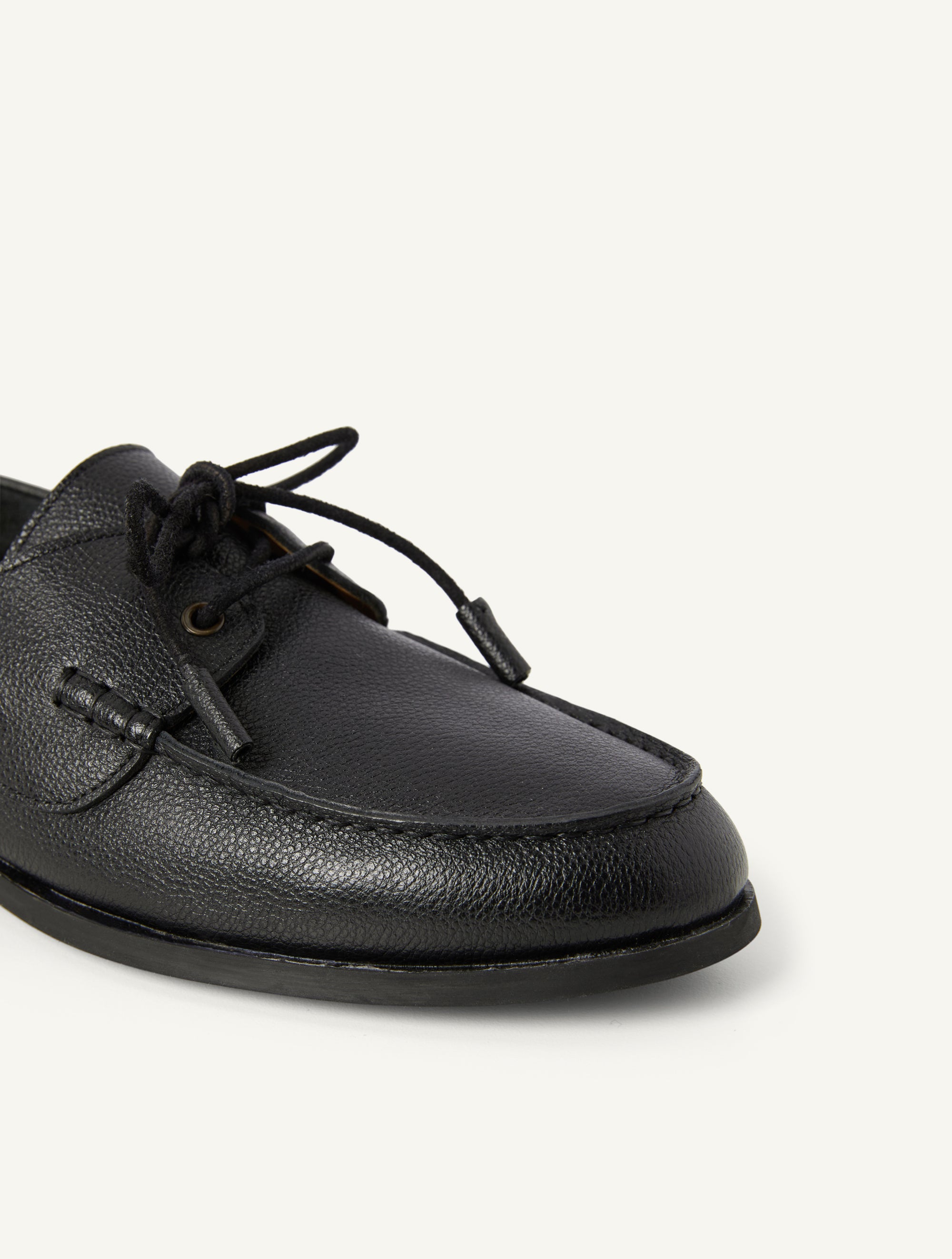 MARINA LEATHER DECK SHOE