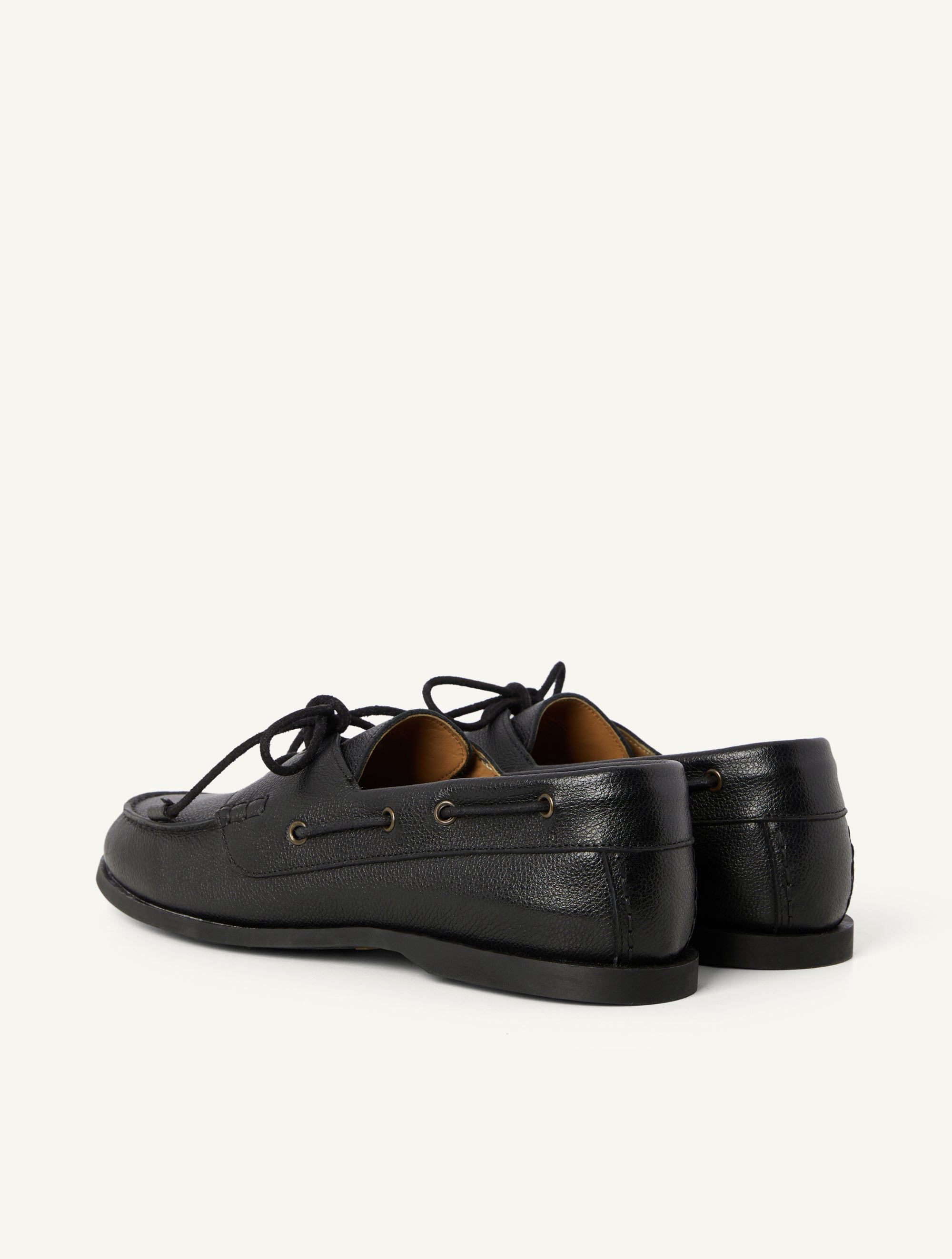 MARINA LEATHER DECK SHOE