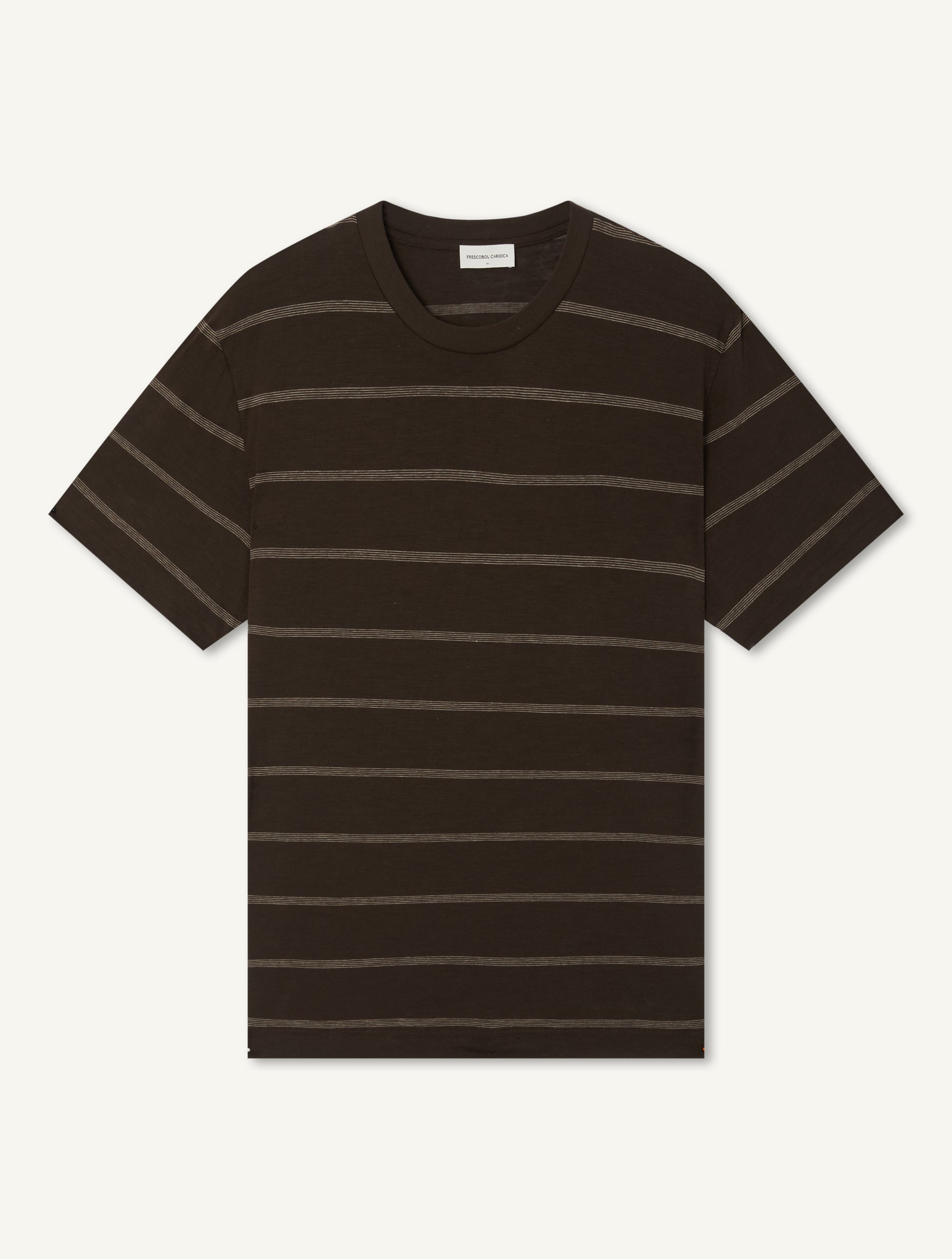 DINIS STRIPED COTTON T-SHIRT