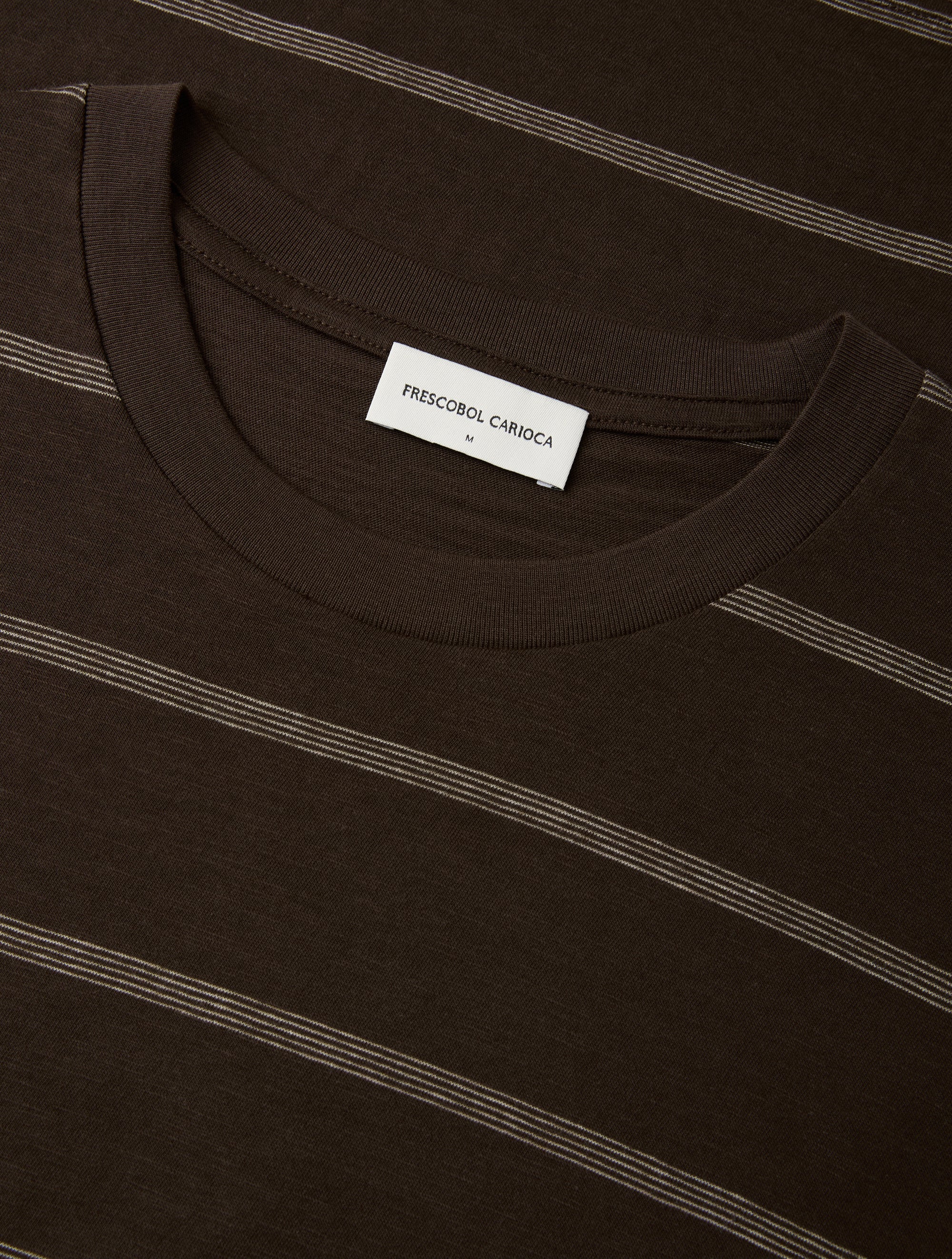 DINIS STRIPED COTTON T-SHIRT