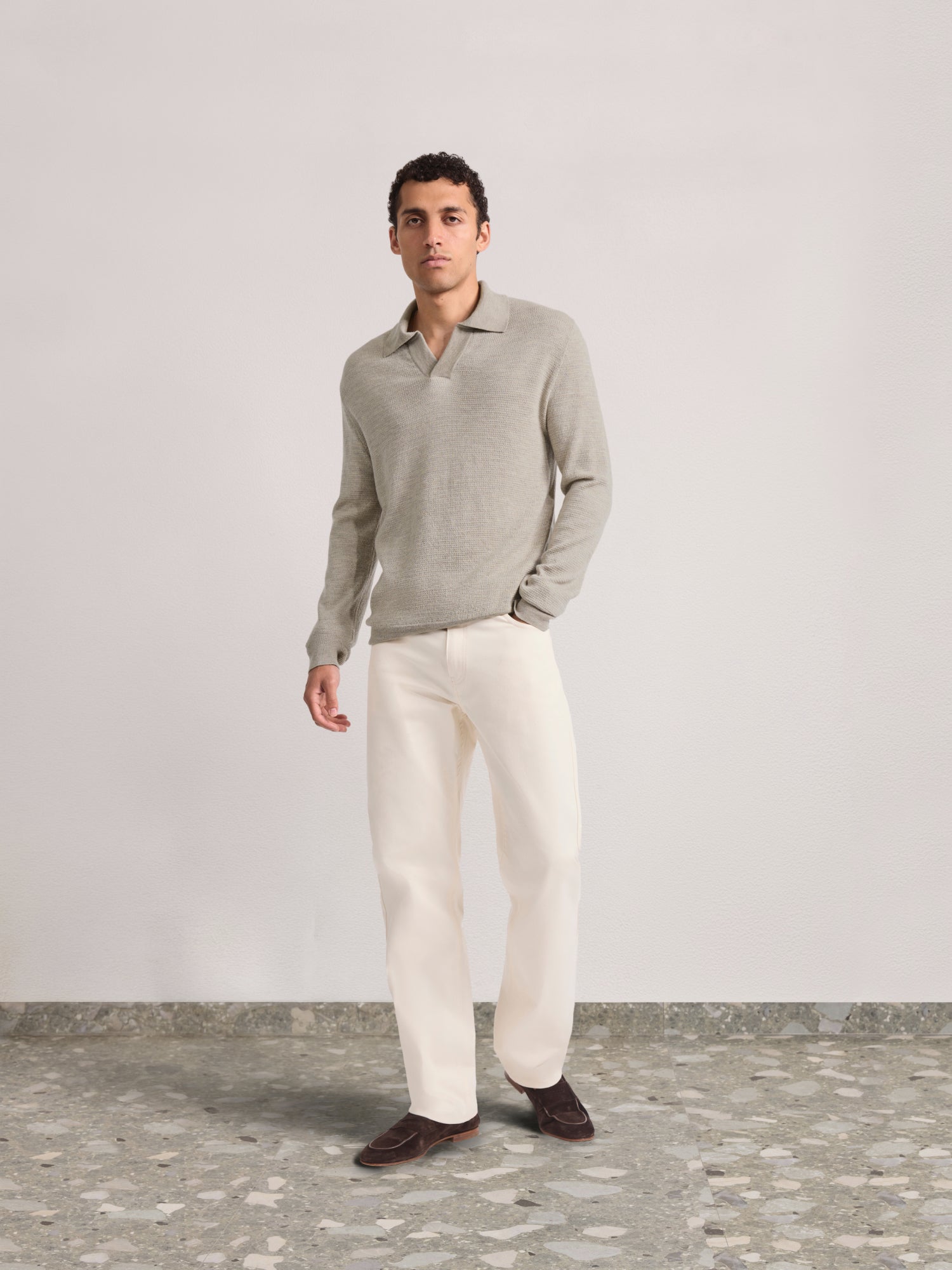 ORLANDO MERINO WOOL POLO