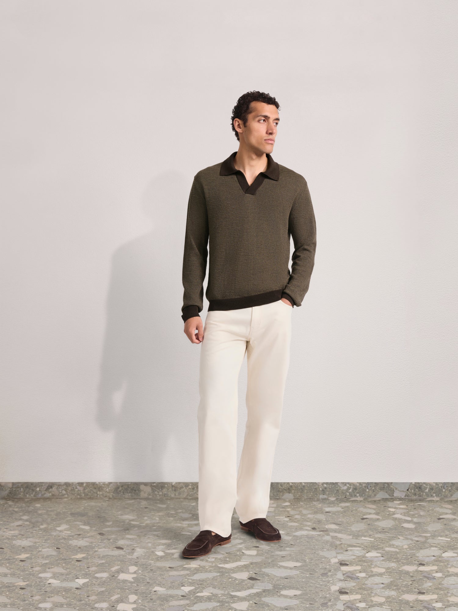 ORLANDO MERINO WOOL POLO