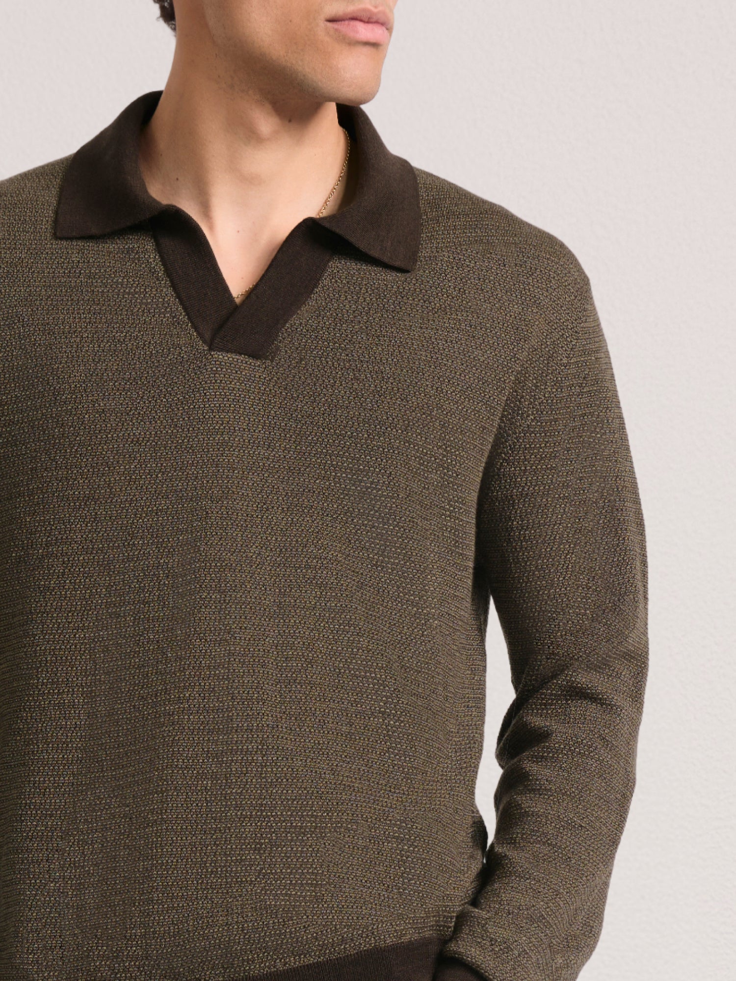 ORLANDO MERINO WOOL POLO