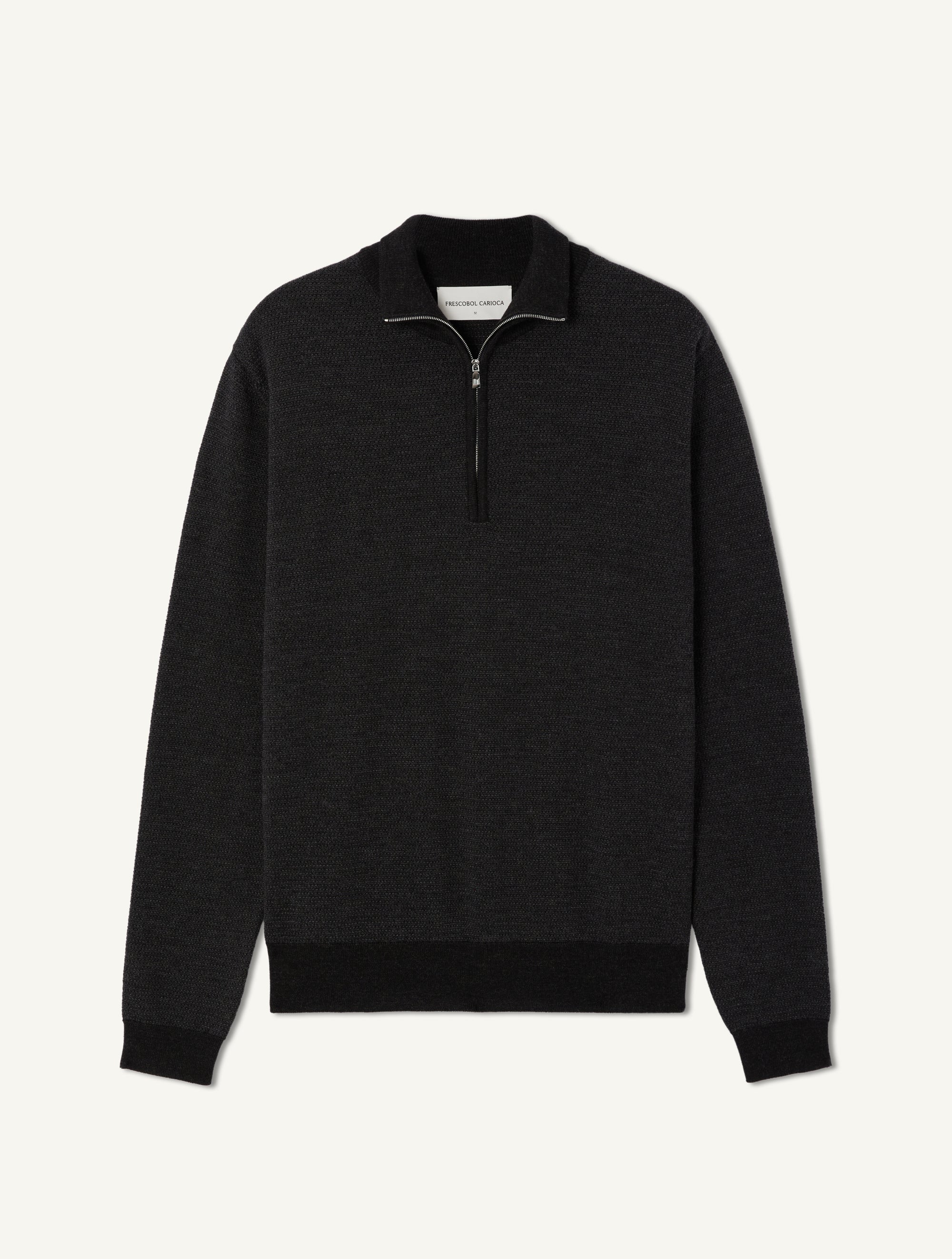 HEITOR MERINO WOOL QUARTER ZIP