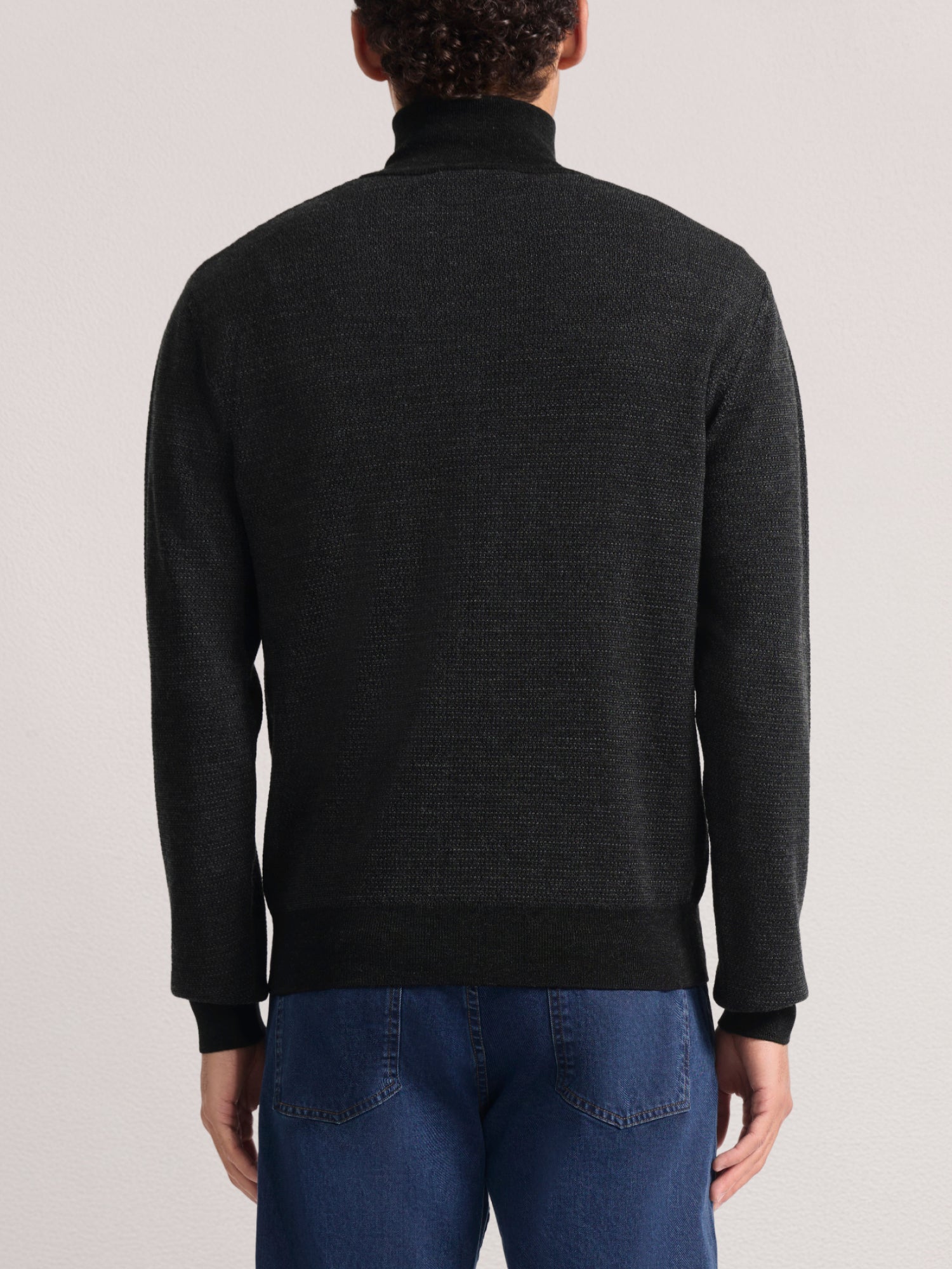 HEITOR MERINO WOOL QUARTER ZIP