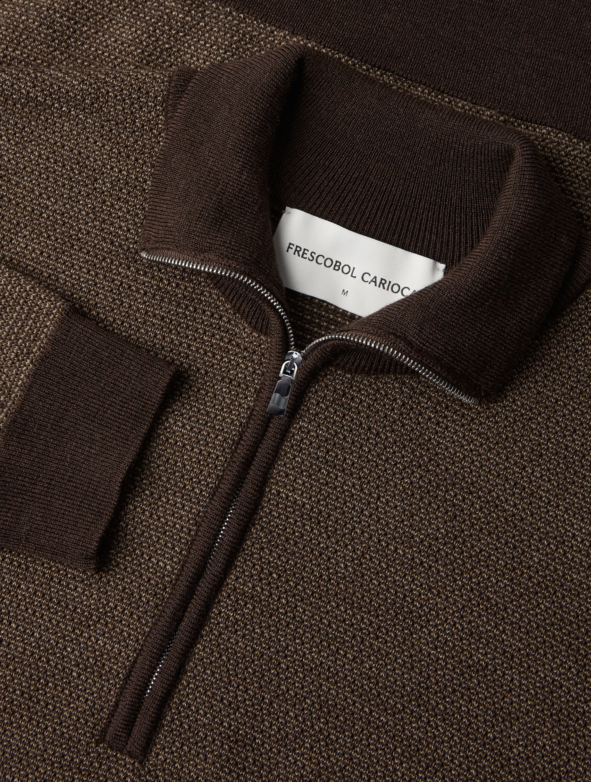 HEITOR MERINO WOOL QUARTER ZIP