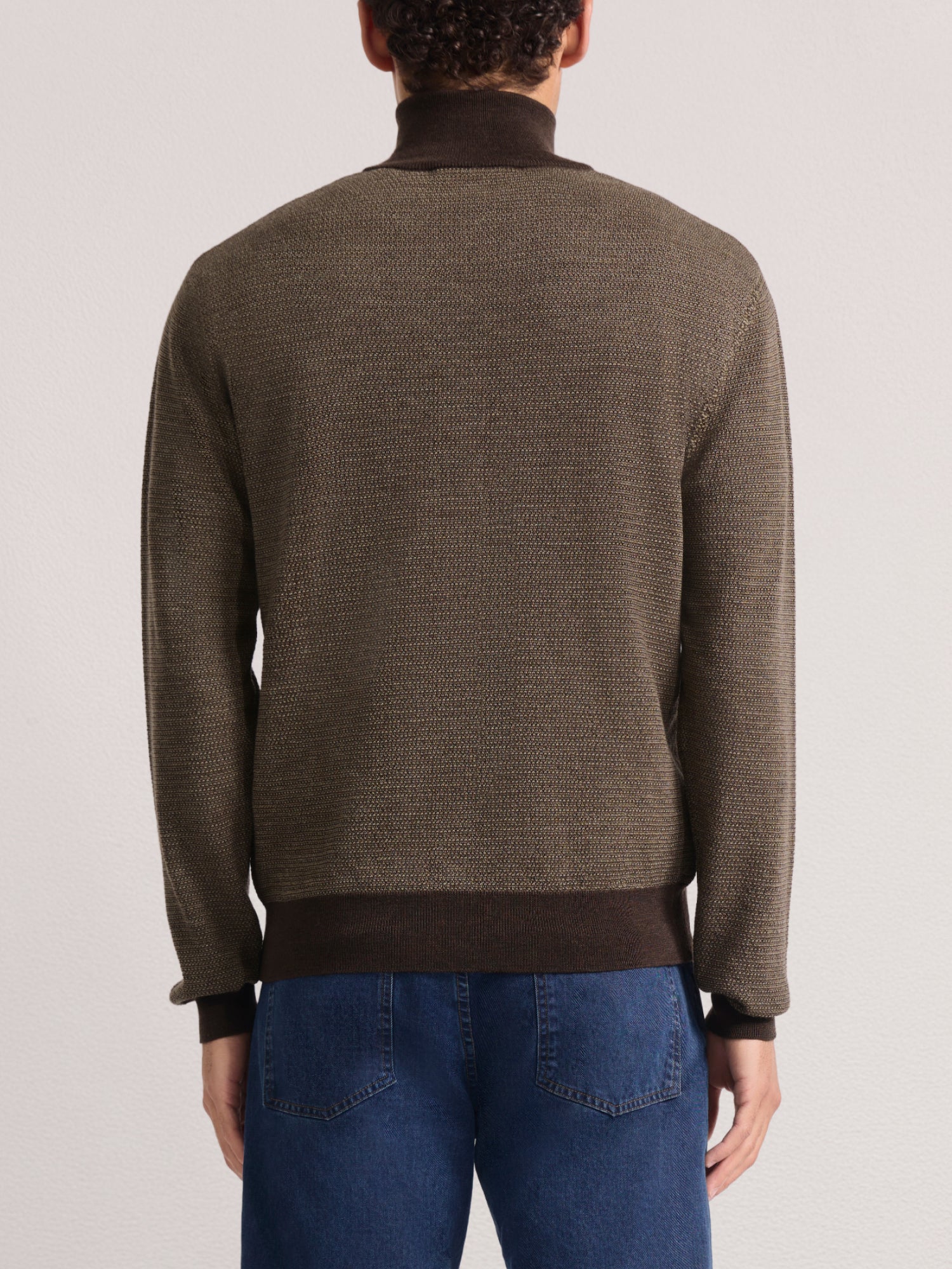 HEITOR MERINO WOOL QUARTER ZIP