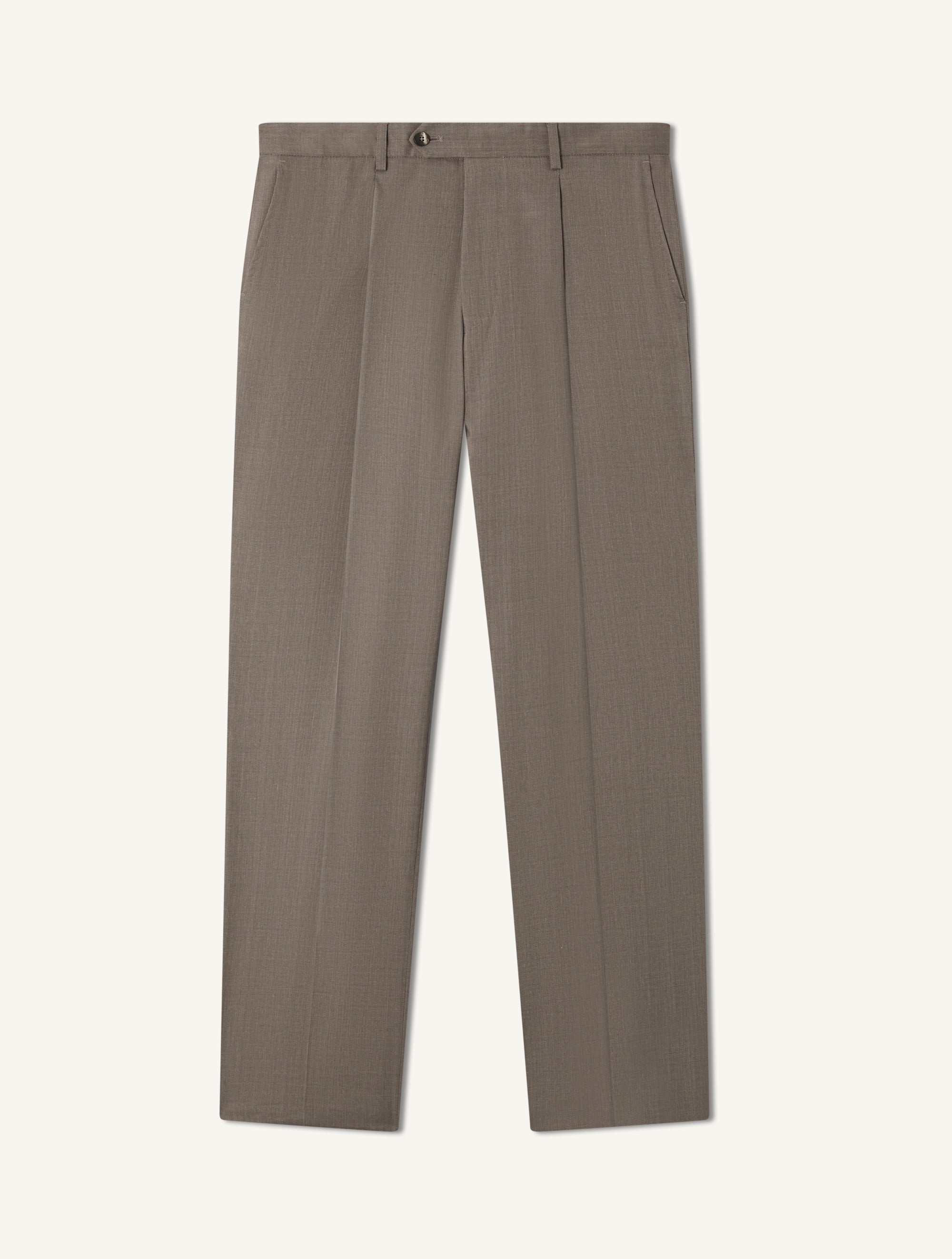 AFFONSO LINEN-WOOL TROUSERS