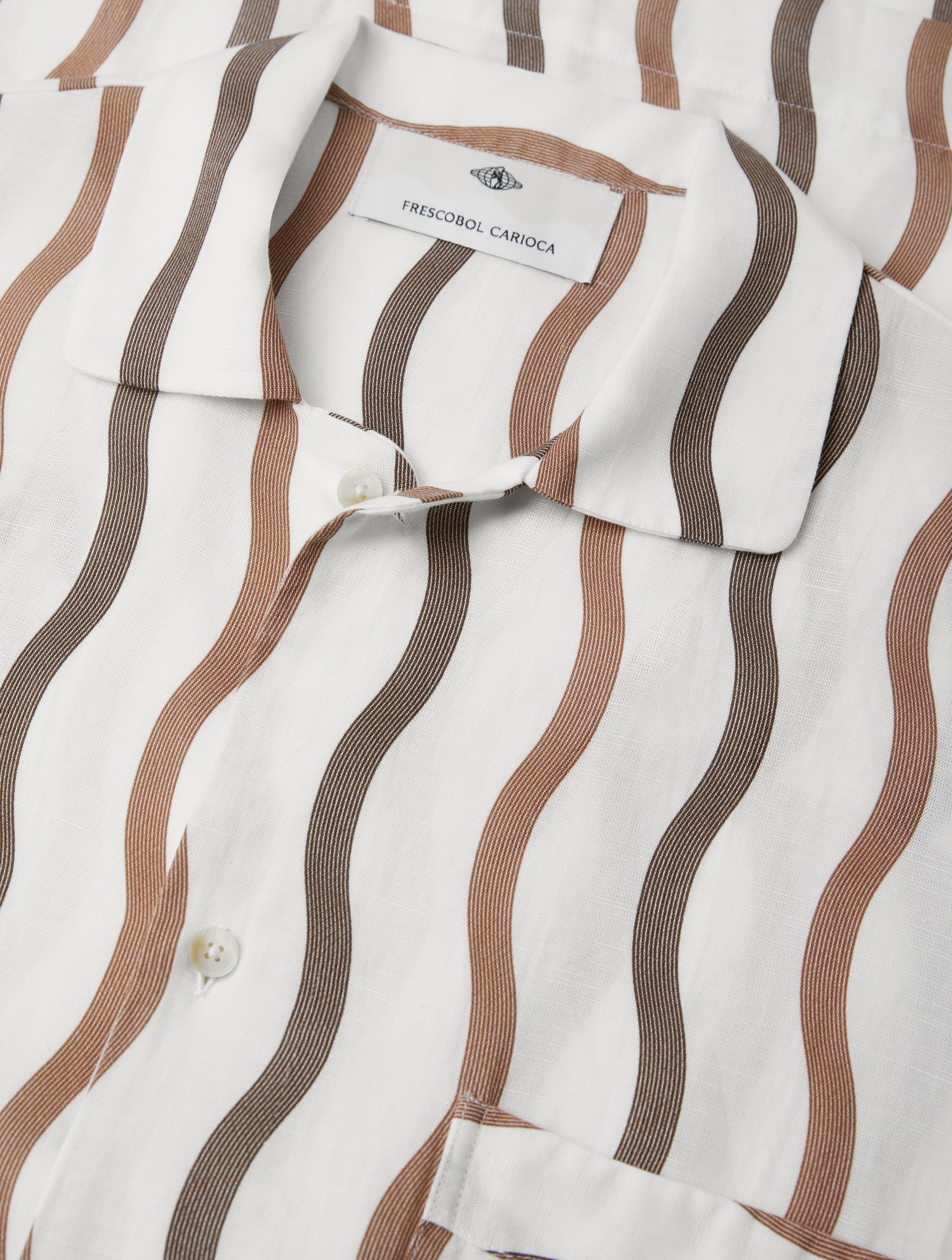 LA MARZOCCO CASSIO LINEN-BLEND PYJAMA SHIRT