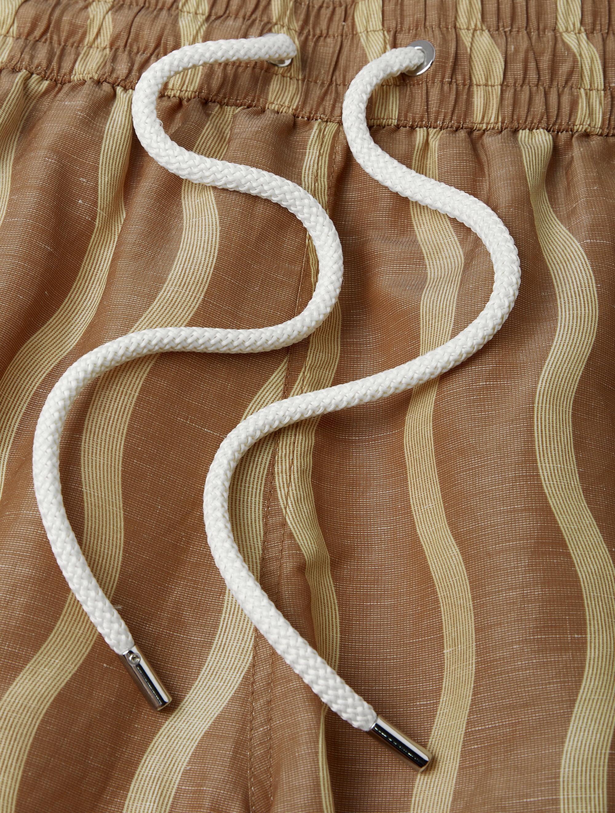 LA MARZOCCO RIO SPORT LINEN-BLEND CABANA SWIM