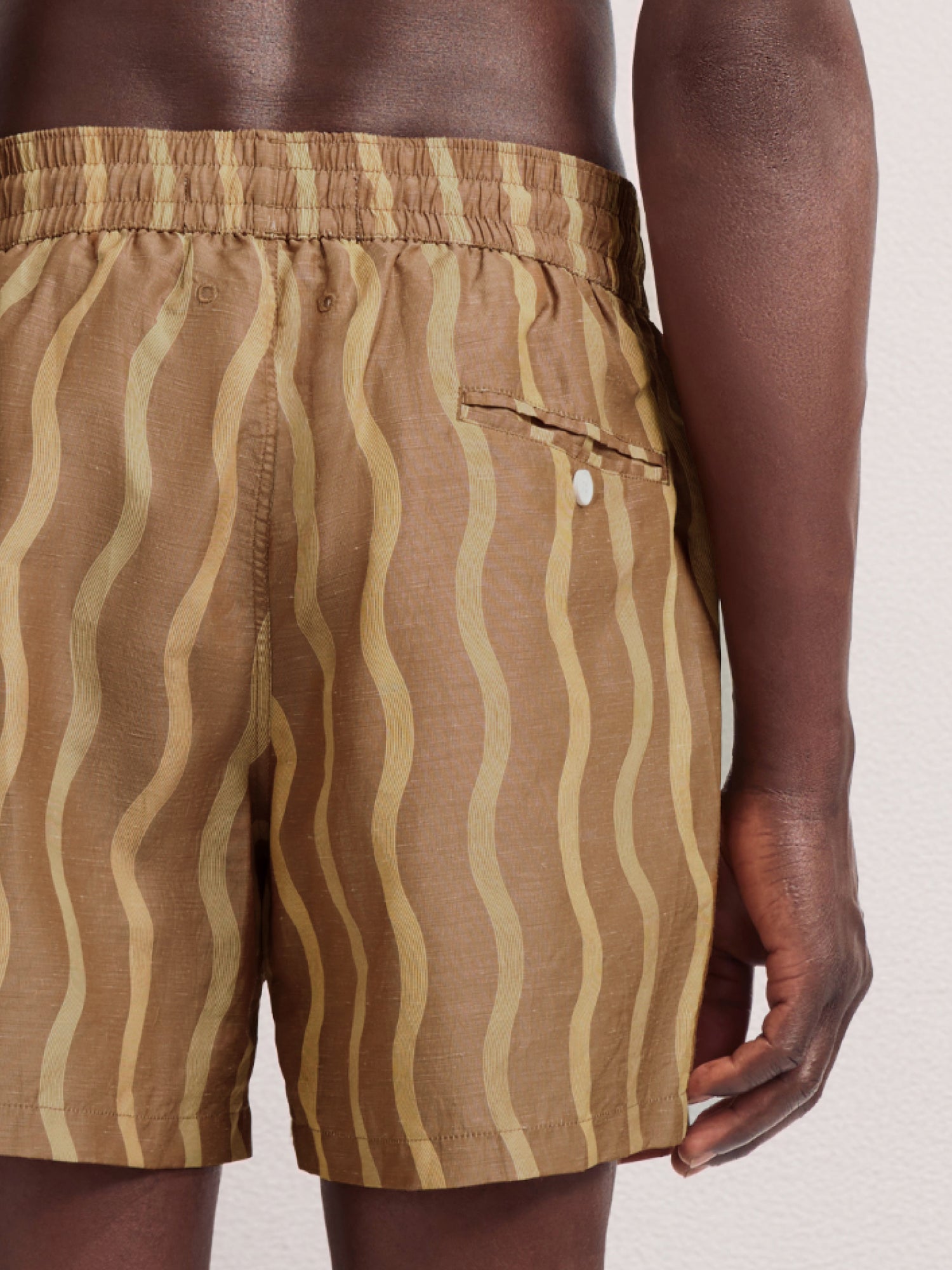 LA MARZOCCO RIO SPORT LINEN-BLEND CABANA SWIM
