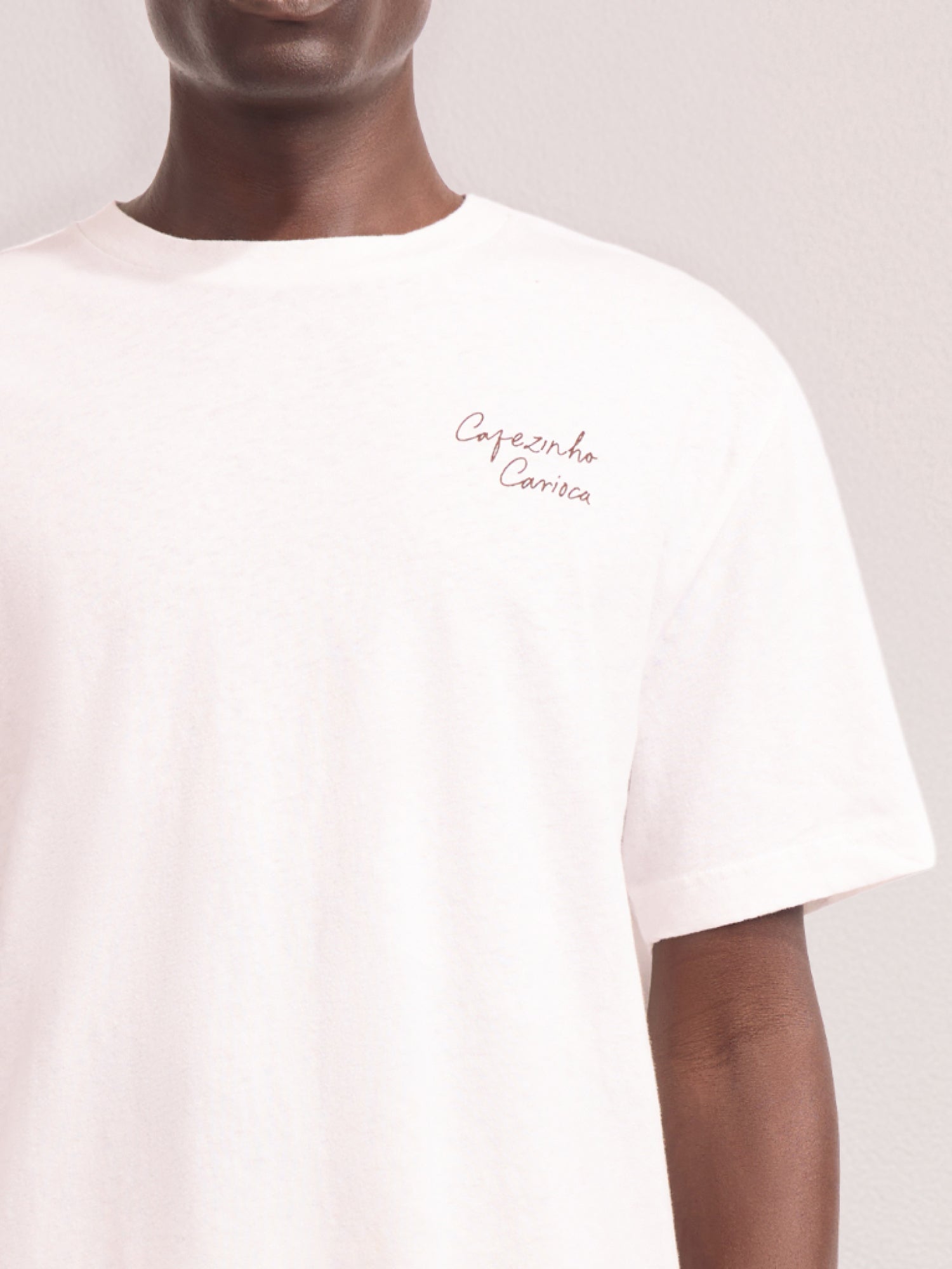 LA MARZOCCO DINIS COTTON-LINEN T-SHIRT