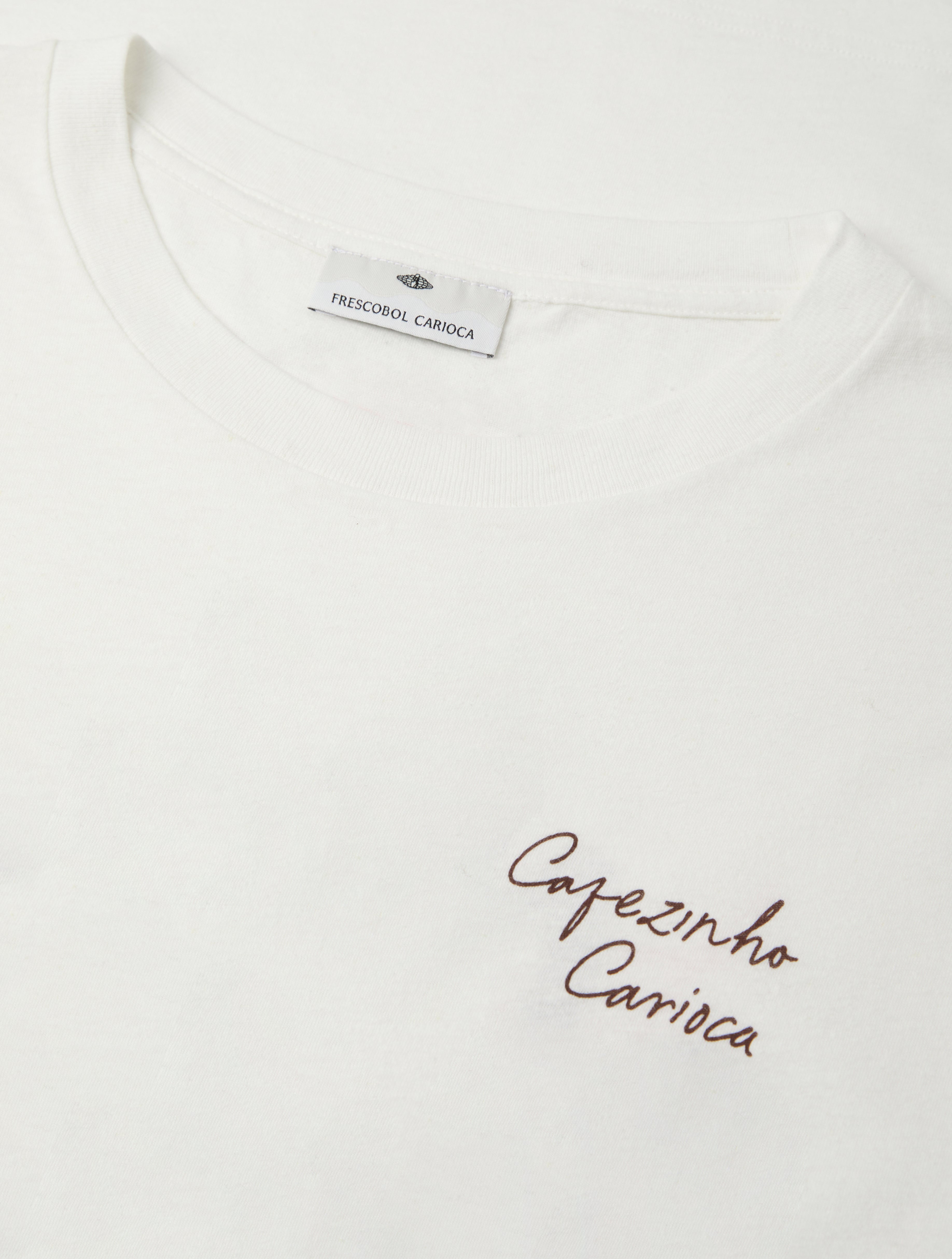LA MARZOCCO DINIS COTTON-LINEN T-SHIRT