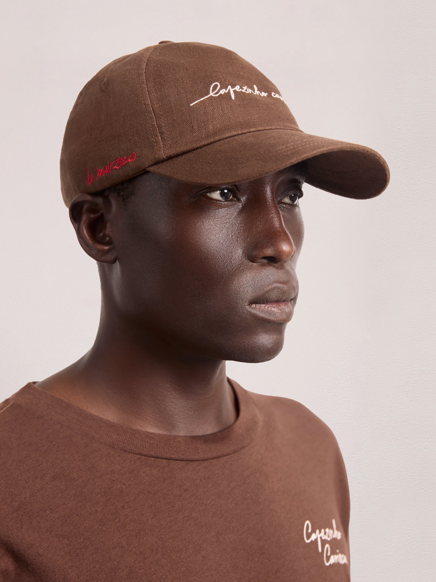 LA MARZOCCO FERNANDO LINEN CAP