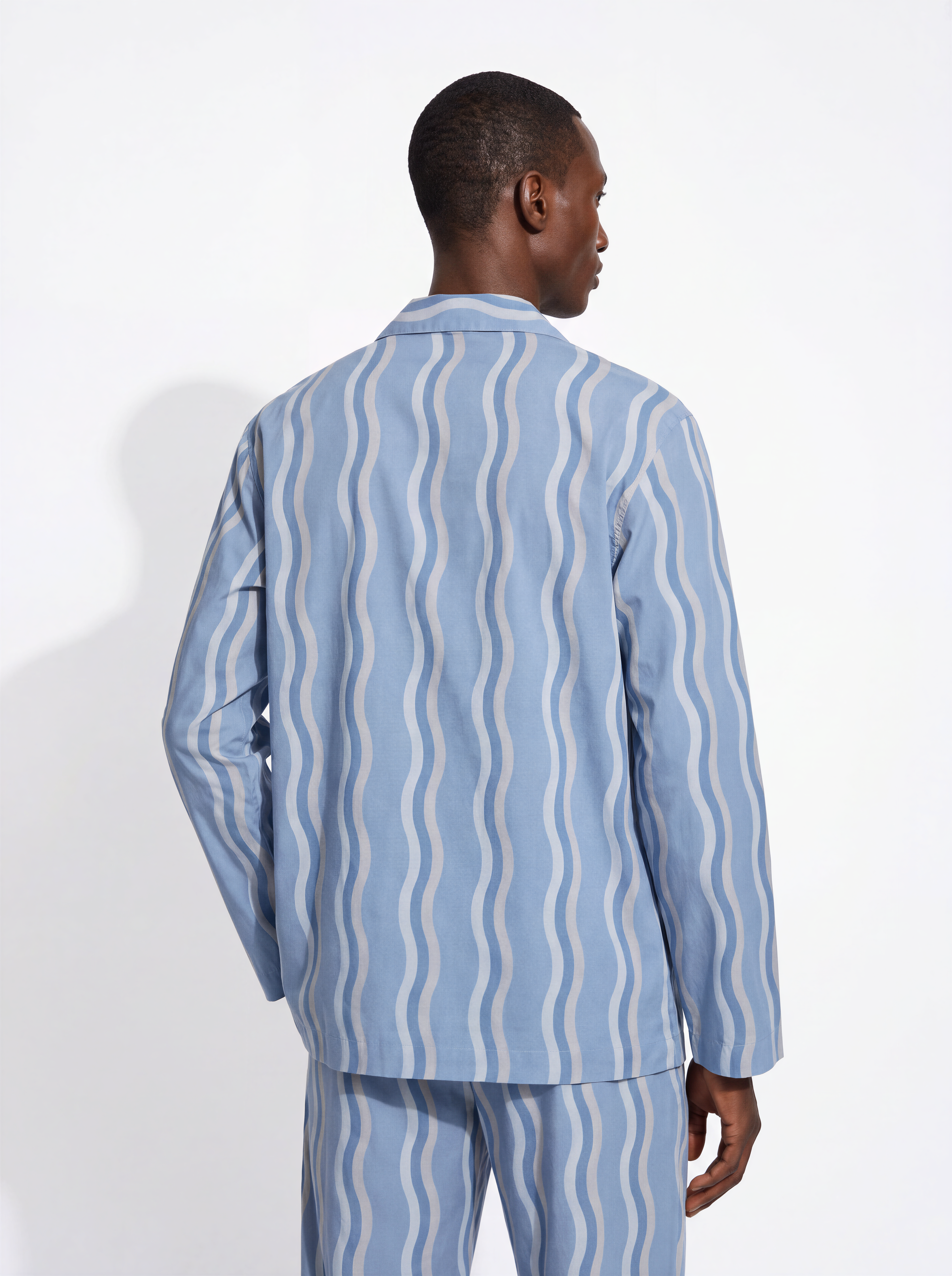 LONG-SLEEVE SHIRT & TROUSER PYJAMA SET