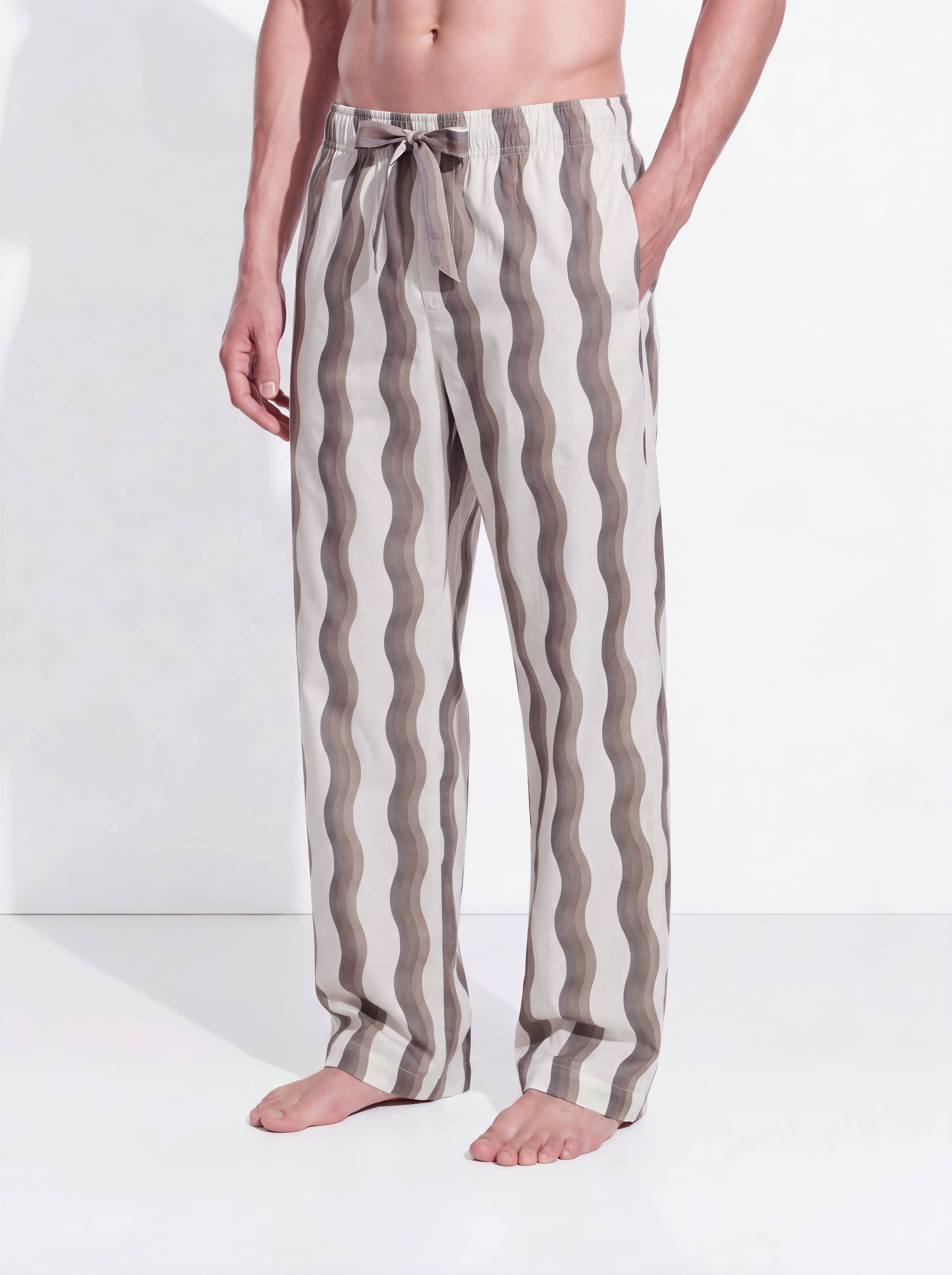 LONG-SLEEVE SHIRT & TROUSER PYJAMA SET