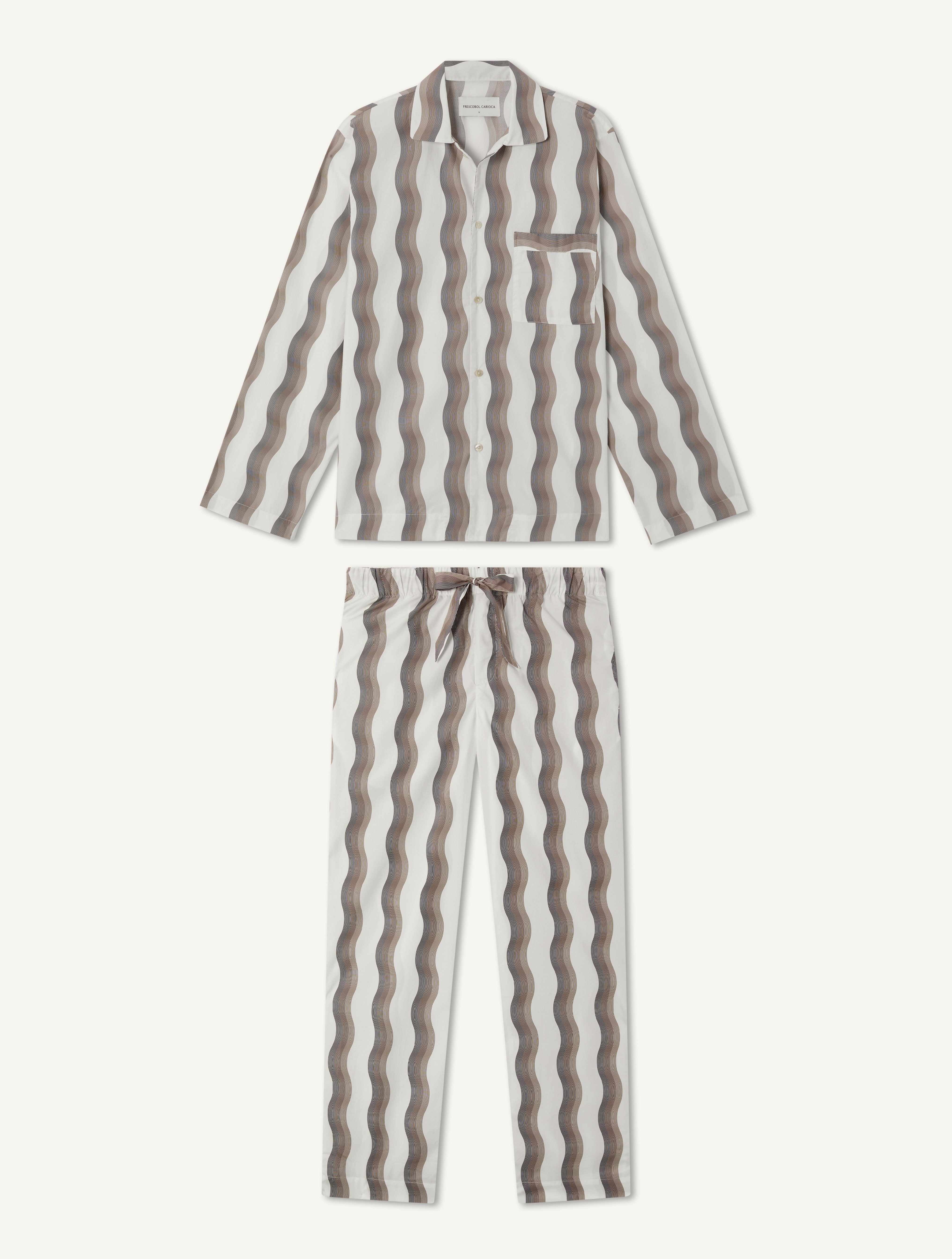 LONG-SLEEVE SHIRT & TROUSER PYJAMA SET
