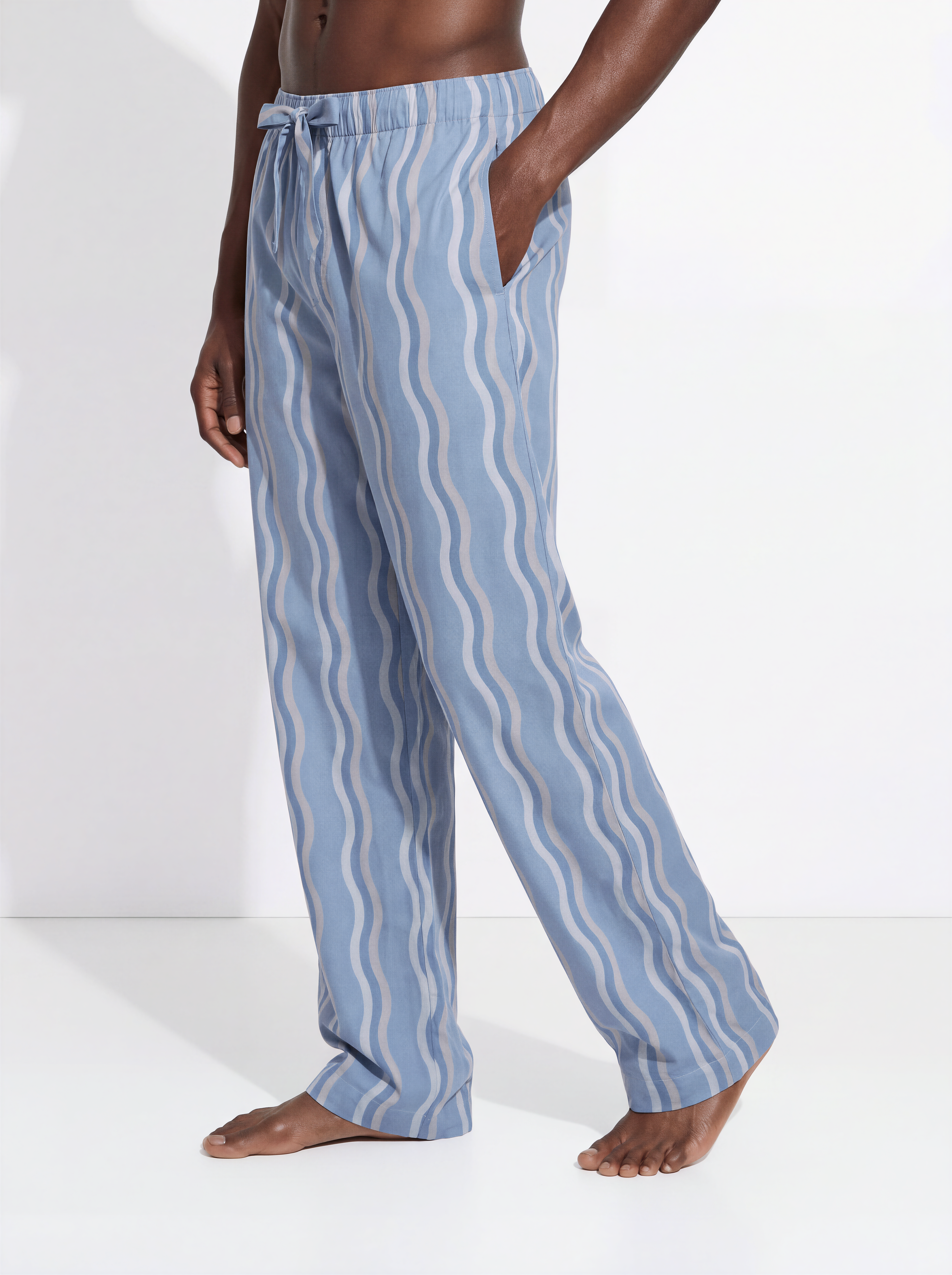 LONG-SLEEVE SHIRT & TROUSER PYJAMA SET
