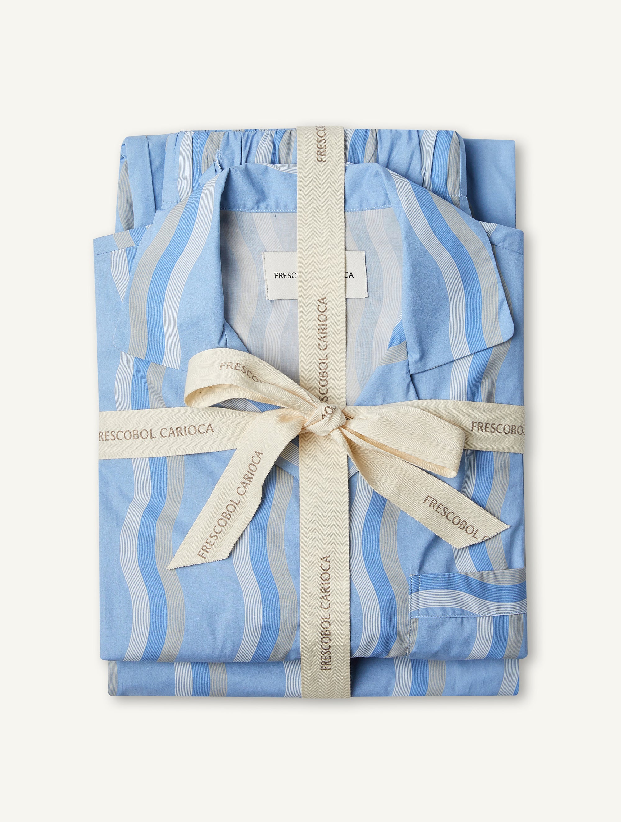 LONG-SLEEVE SHIRT & TROUSER PYJAMA SET