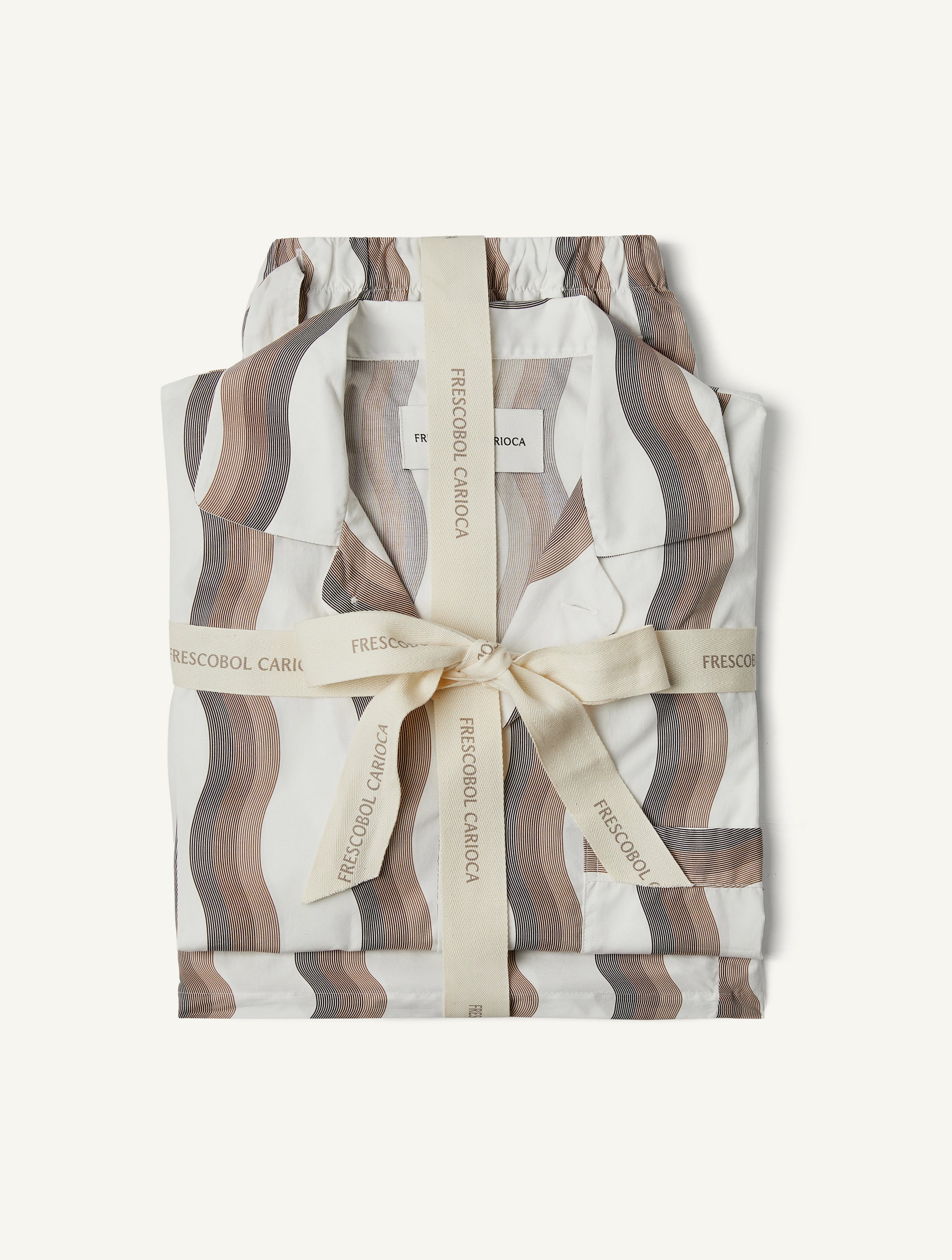 LONG-SLEEVE SHIRT & TROUSER PYJAMA SET