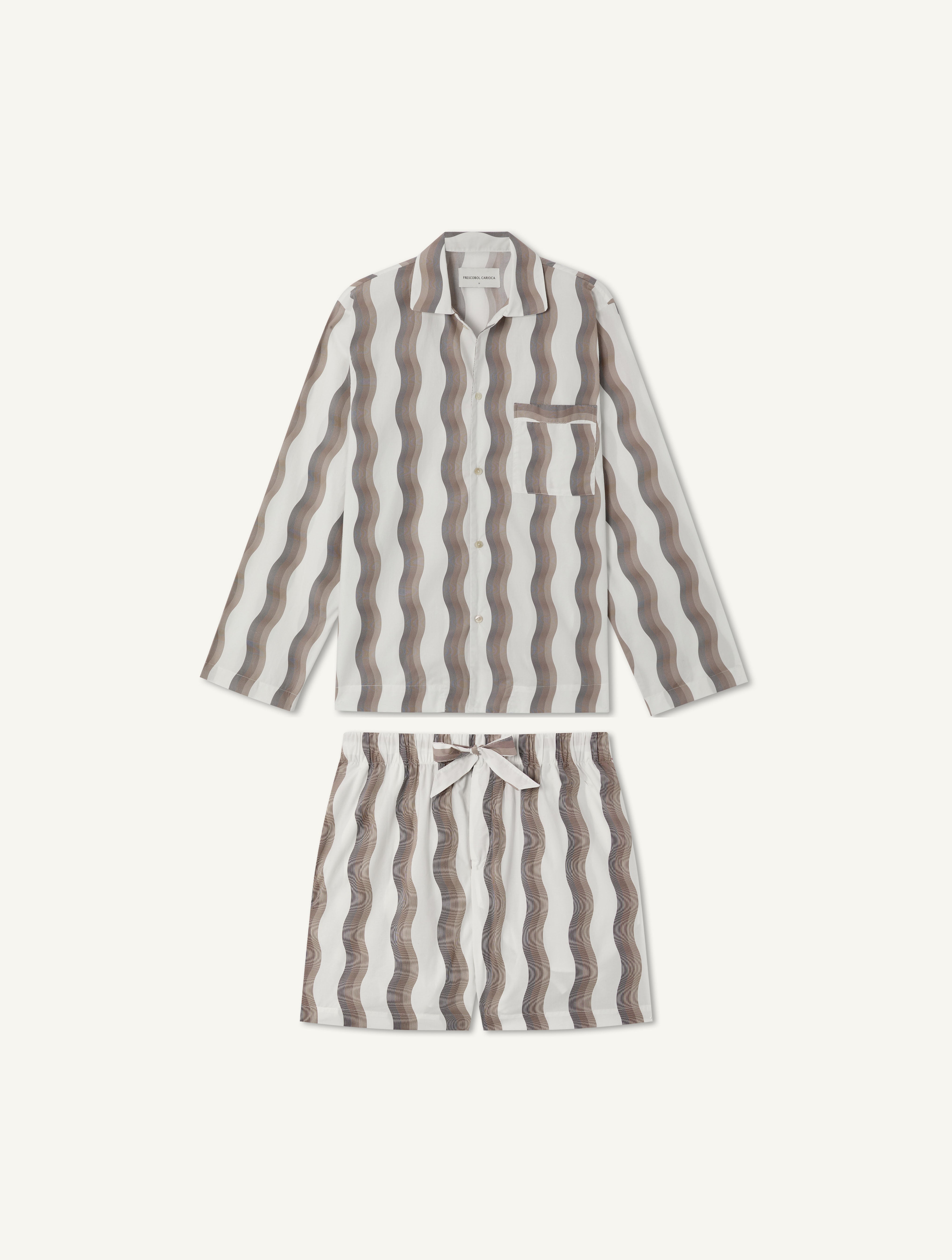 LONG-SLEEVE SHIRT & TROUSER PYJAMA SET