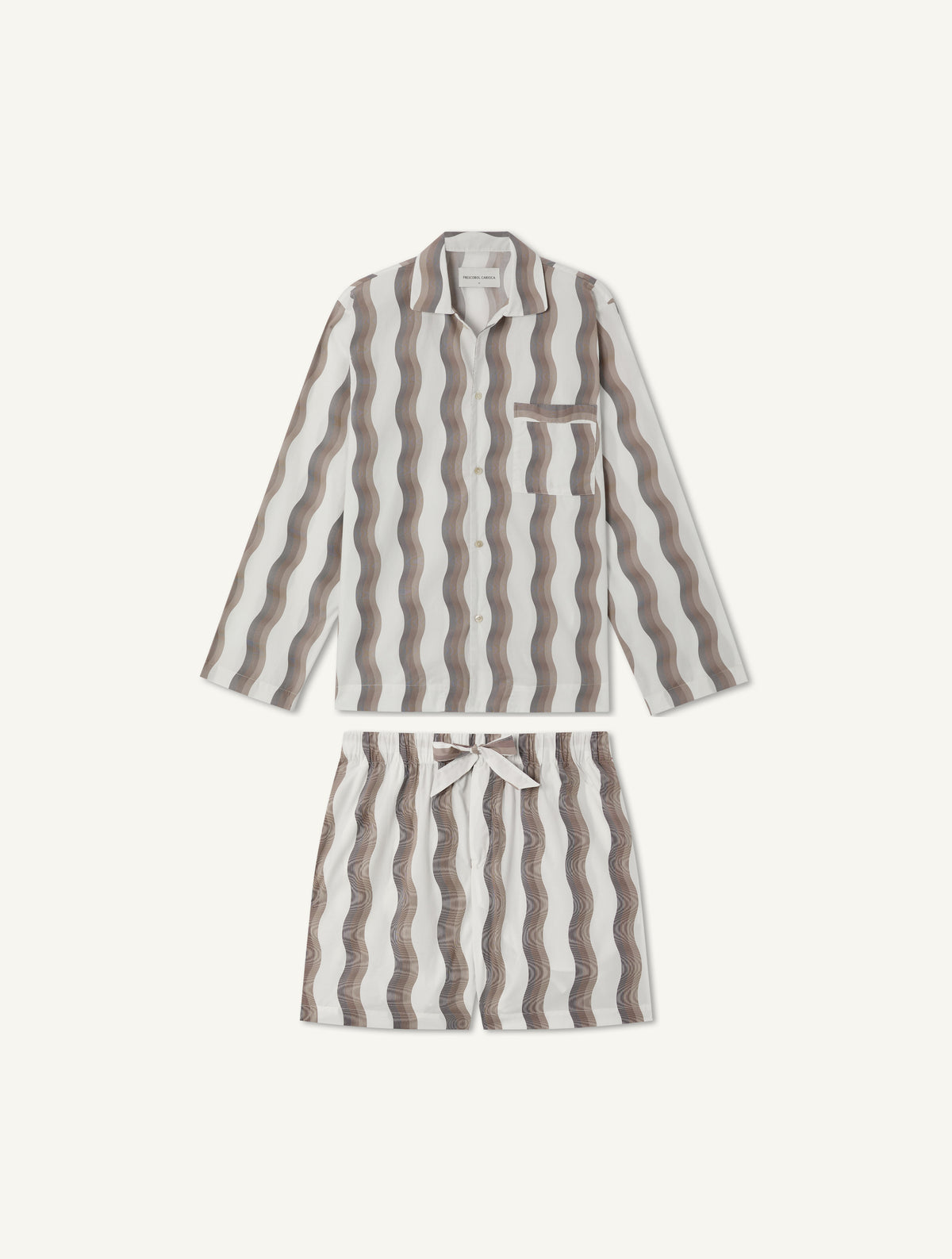 LONG-SLEEVE SHIRT & TROUSER PYJAMA SET