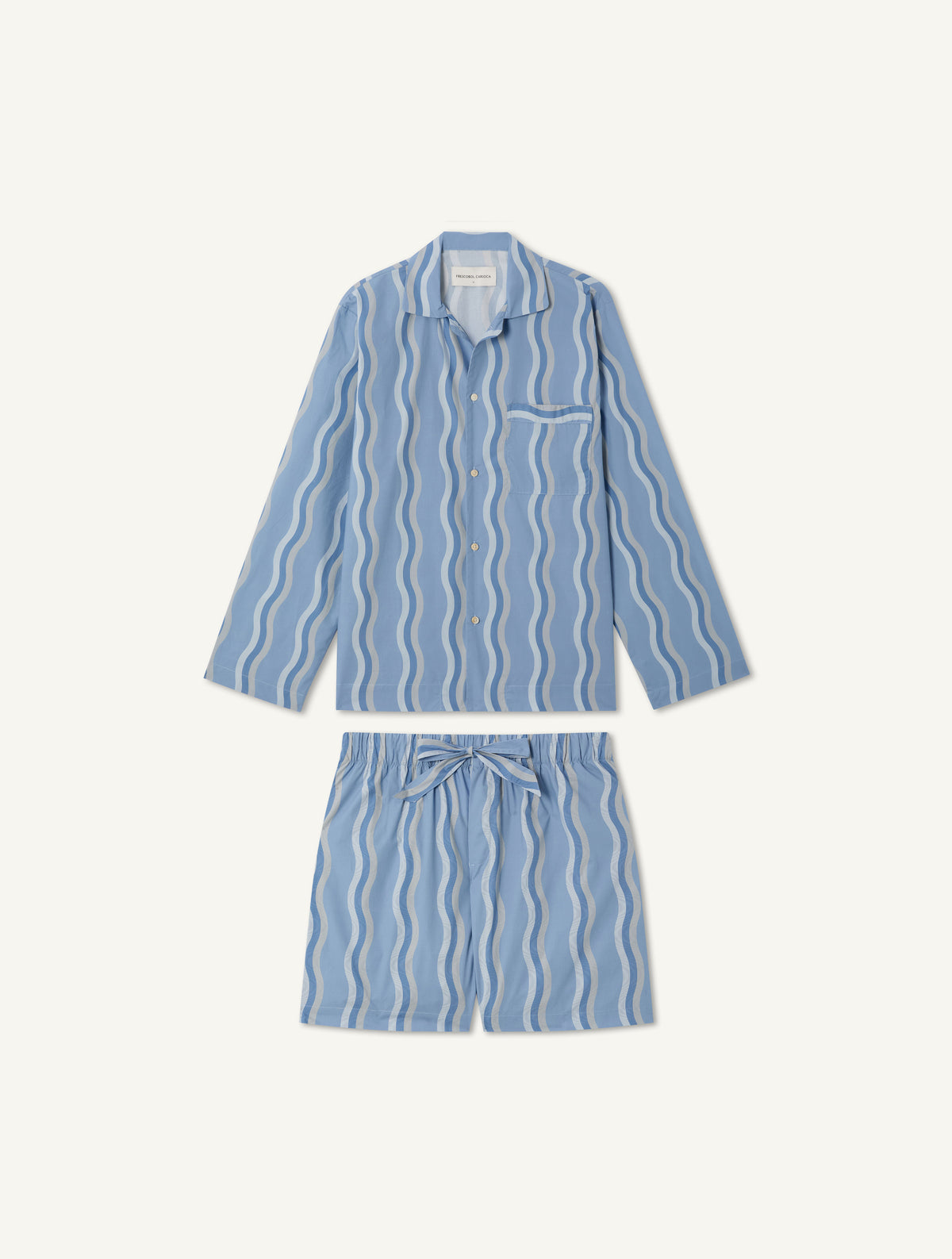 LONG-SLEEVE SHIRT & TROUSER PYJAMA SET